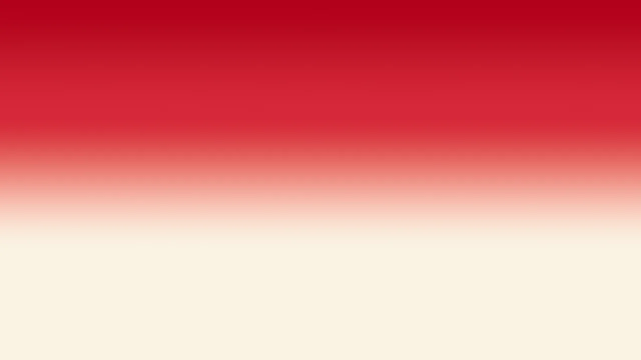 Red and Cream Ombre Gradient desktop wallpaper in 4K