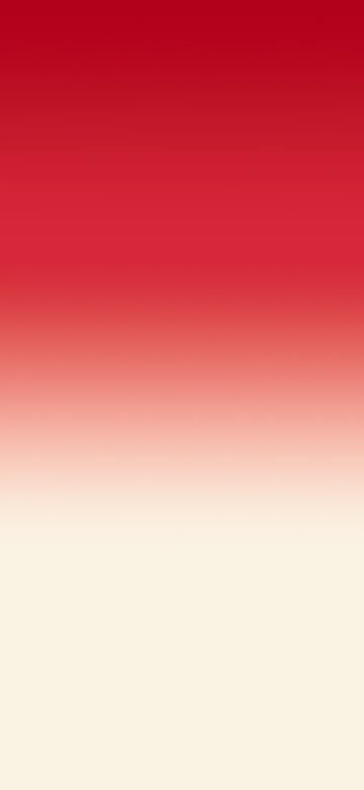 Red and Cream Ombre Gradient wallpaper for iPhone and Android