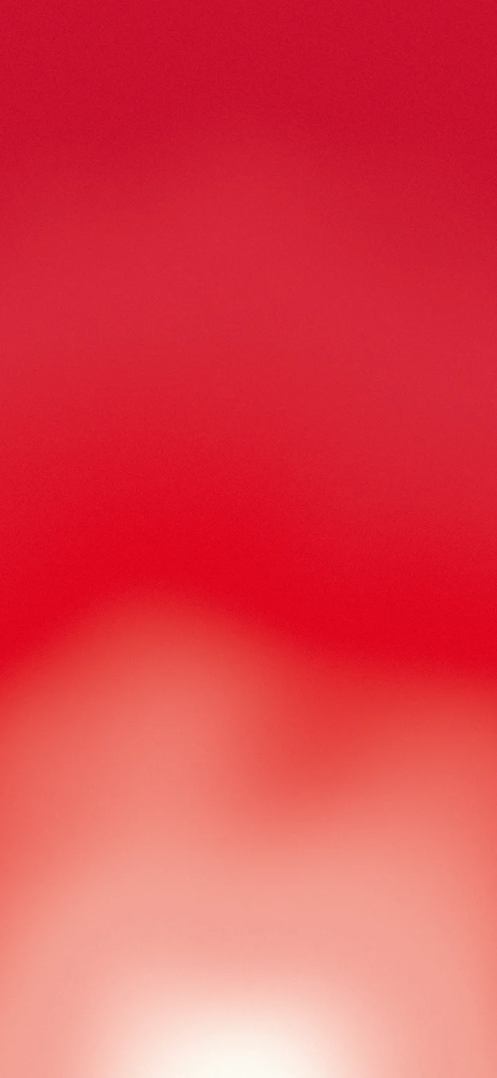 Red and Cream Sunrise Aura Gradient wallpaper for iPhone and Android