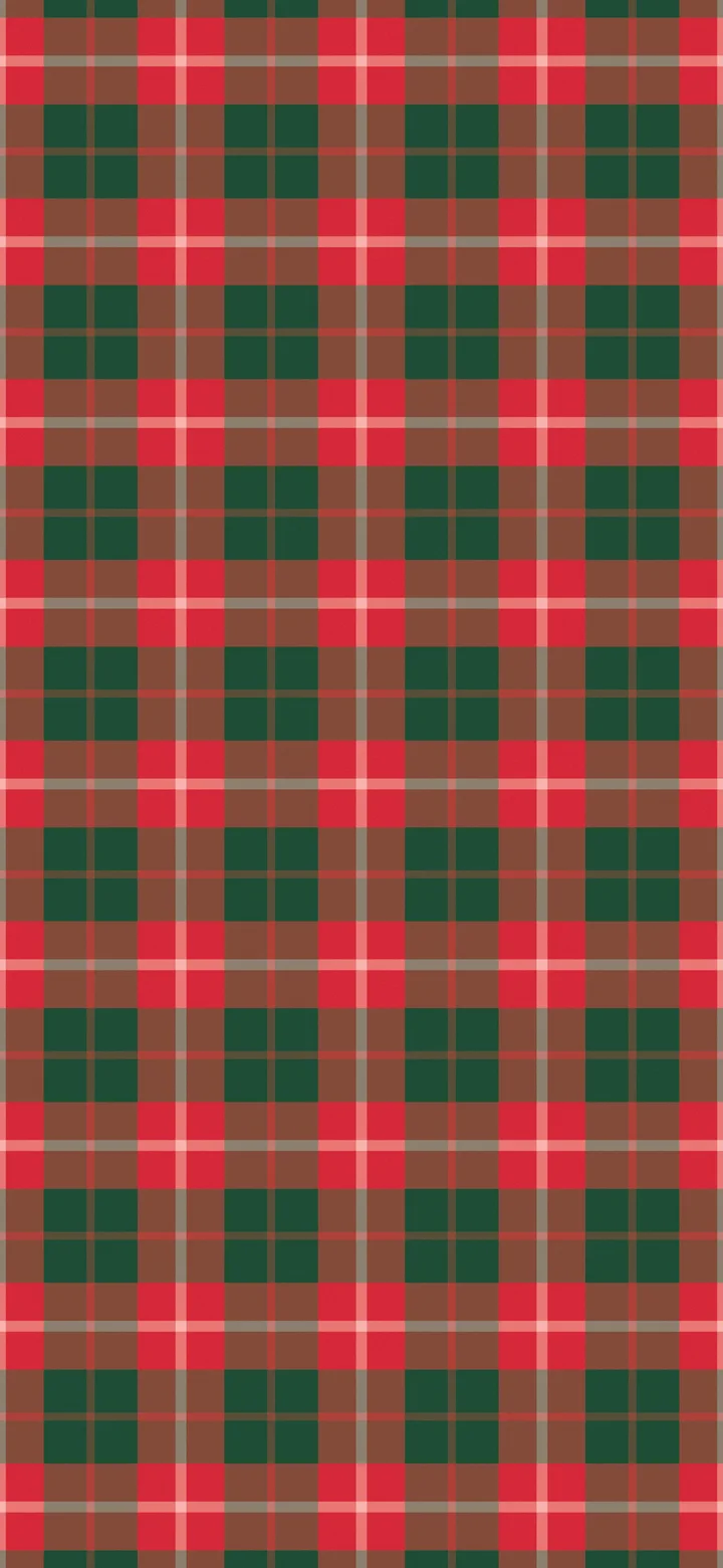 Red and Dark Green Tartan Plaid wallpaper for iPhone and Android