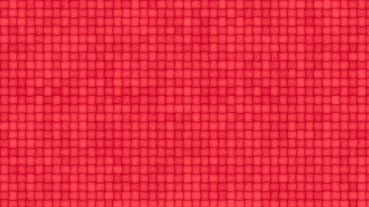 Red Basket Weave Texture desktop wallpaper in 4K