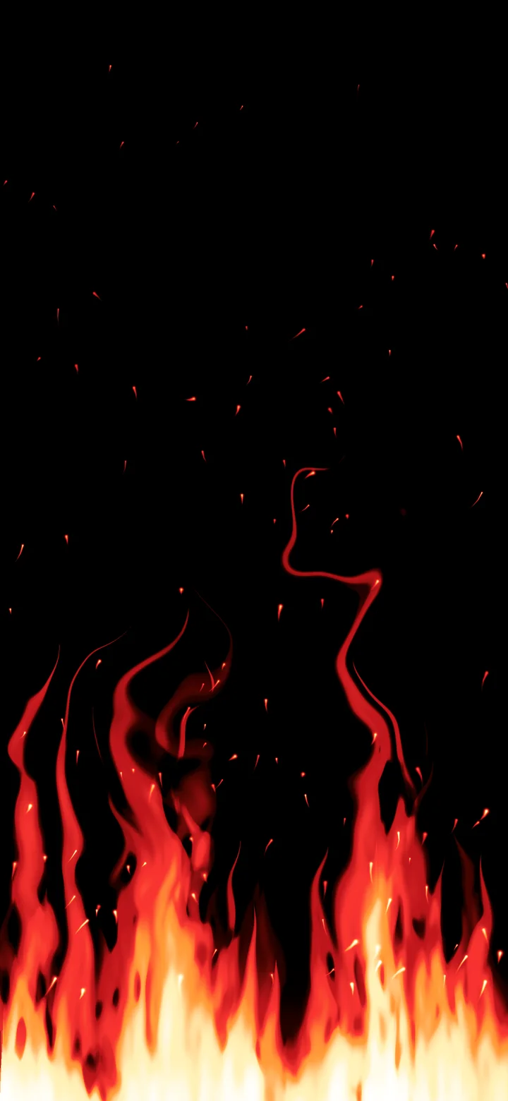 Red Flames wallpaper for iPhone and Android