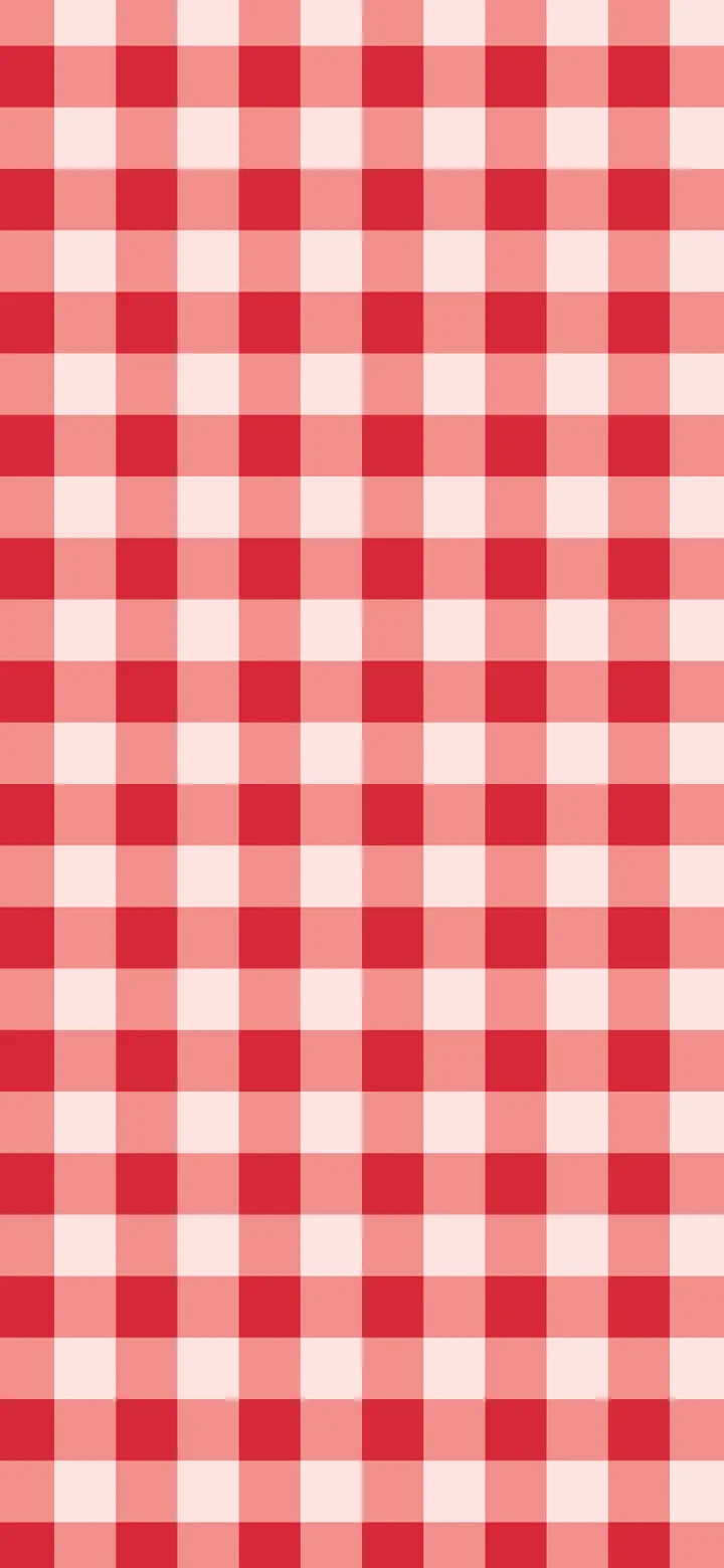 Red Gingham wallpaper for iPhone and Android