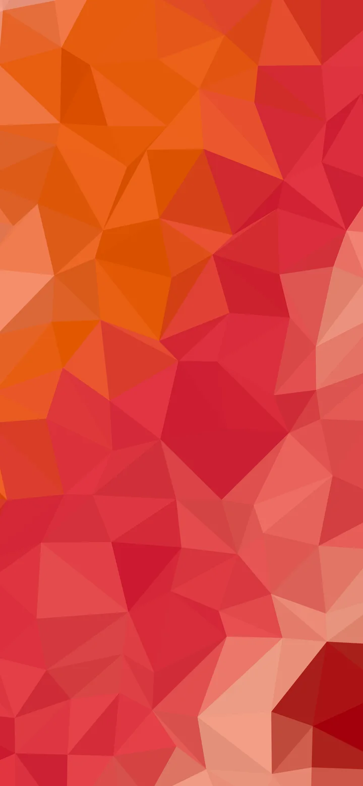 Red Low Poly wallpaper for iPhone and Android