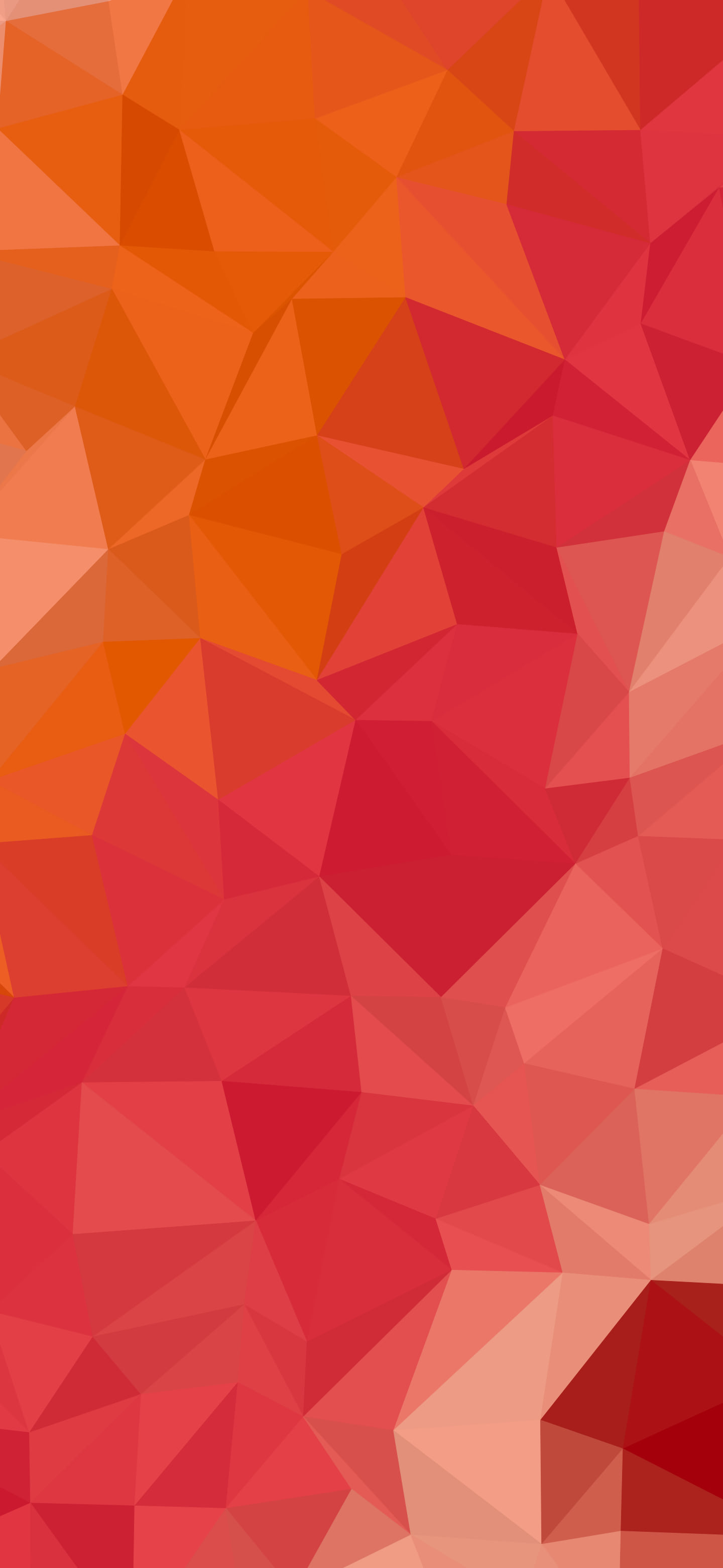 Red Low Poly wallpaper for iPhone and Android