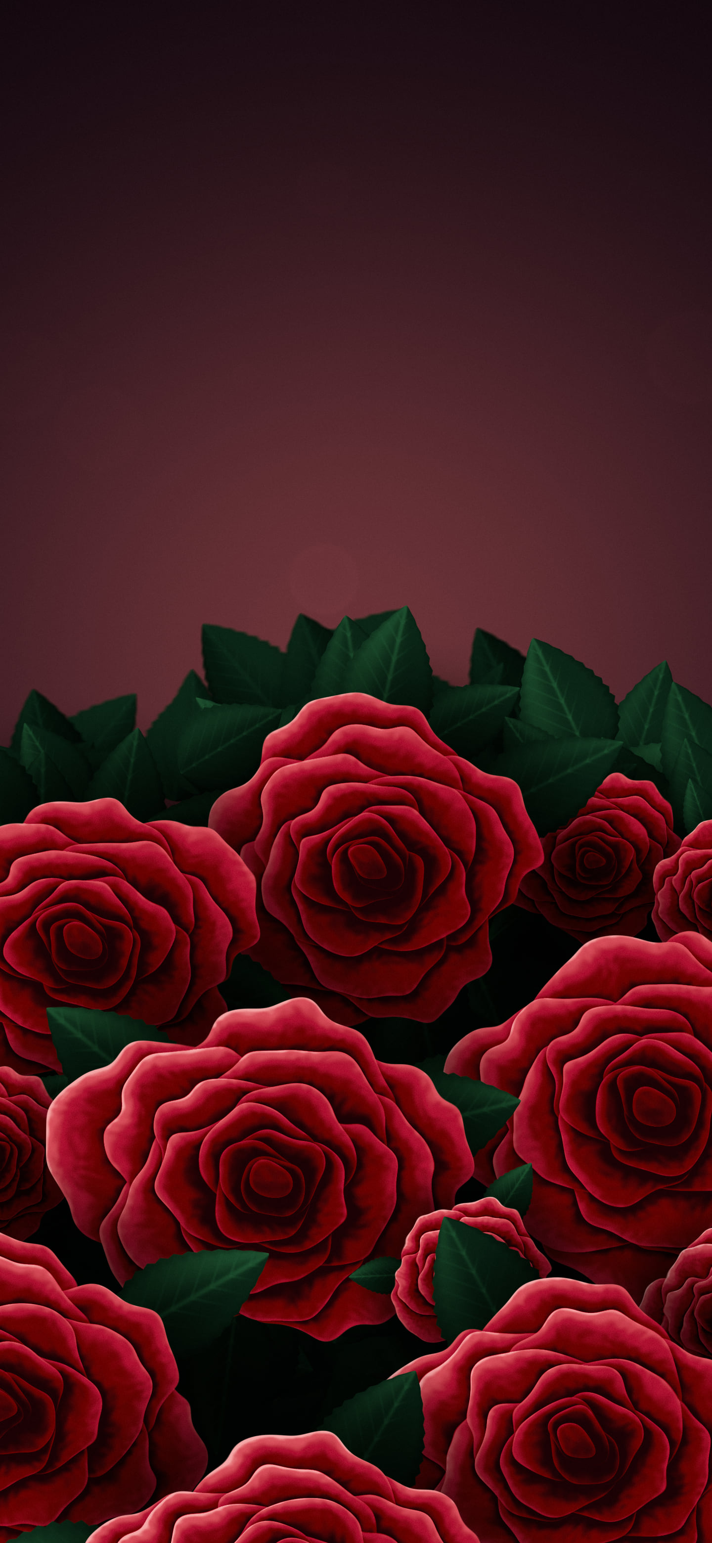 Red Rose Bouquet wallpaper for iPhone and Android