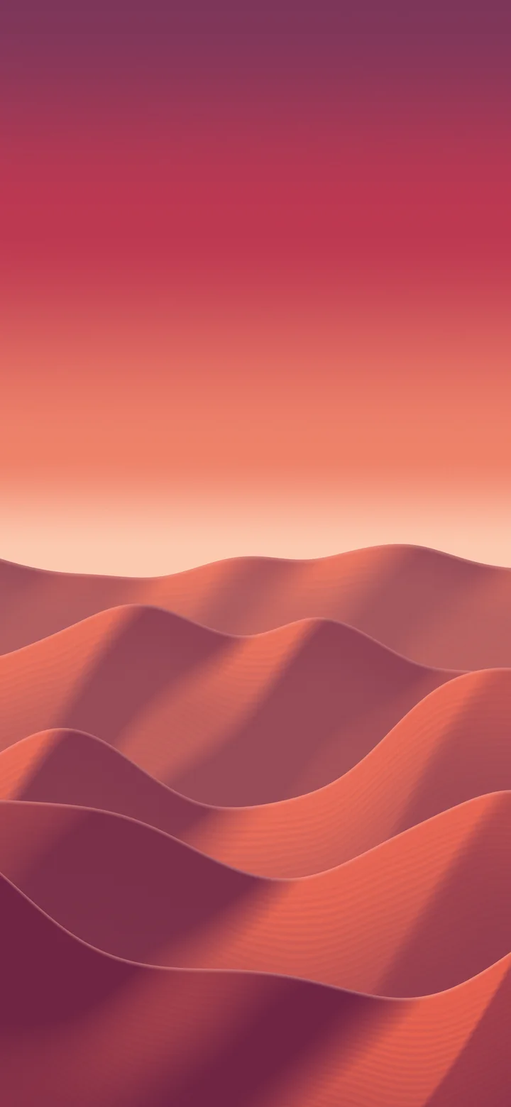 Red Sand Dunes wallpaper for iPhone and Android