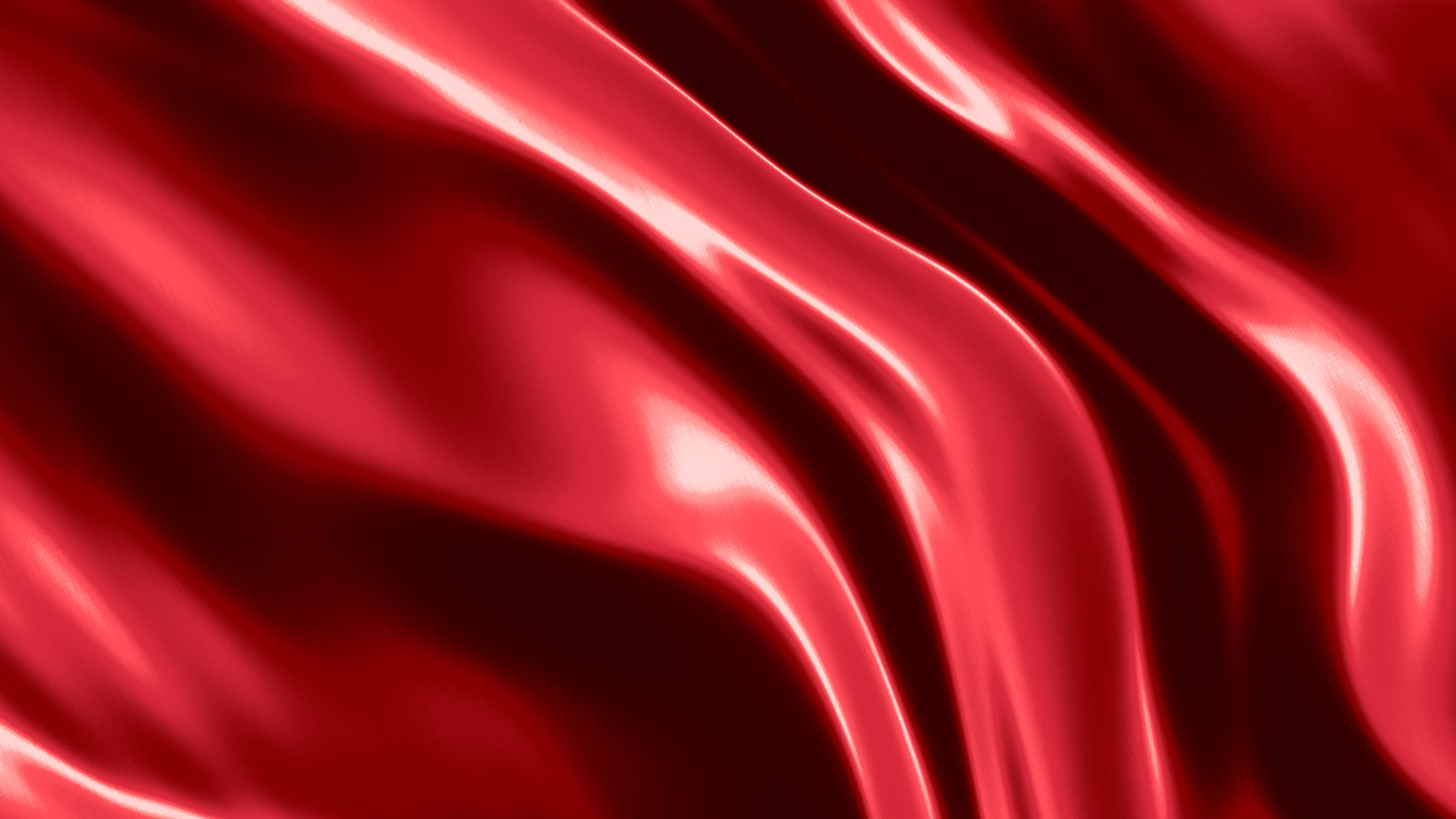 Red Silk Satin desktop wallpaper in 4K