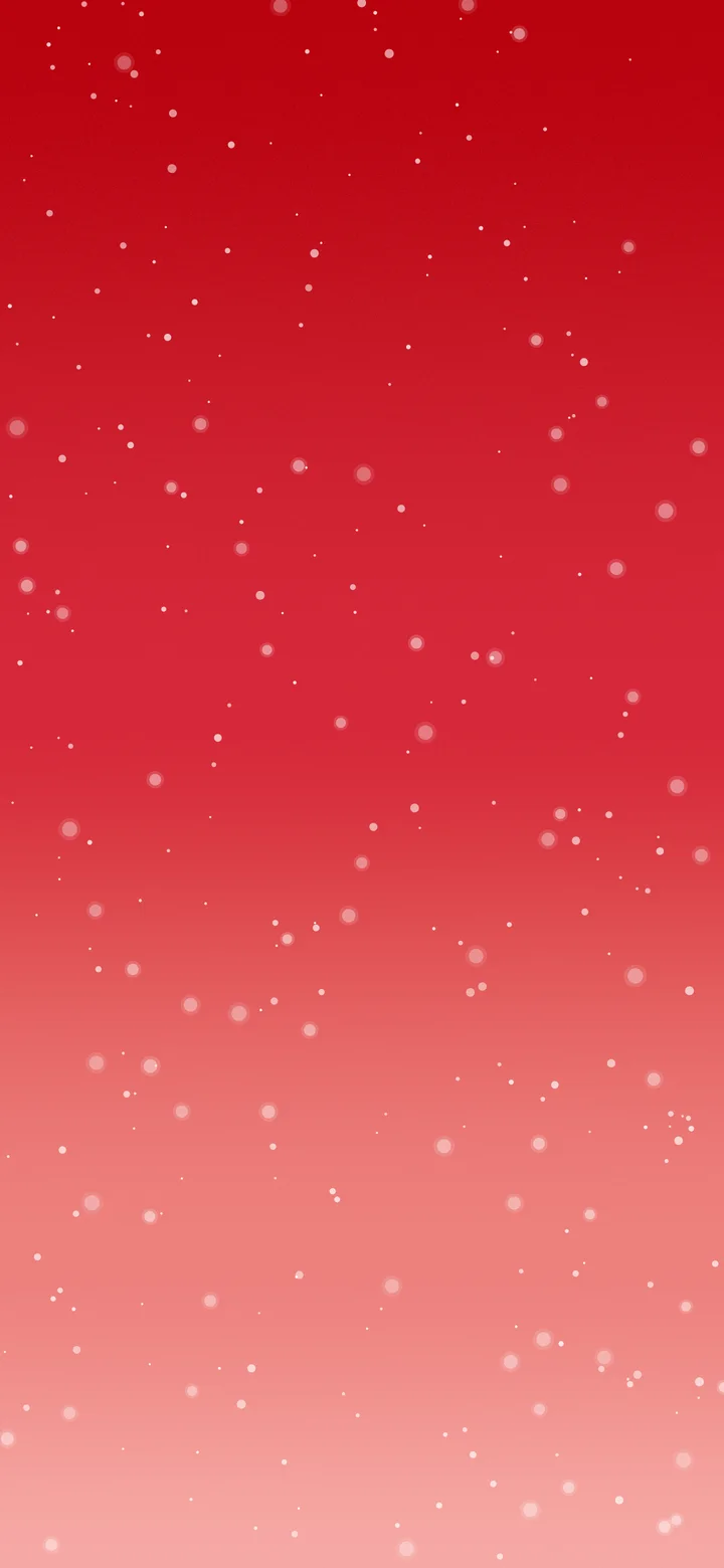 Red Snowfall wallpaper for iPhone and Android
