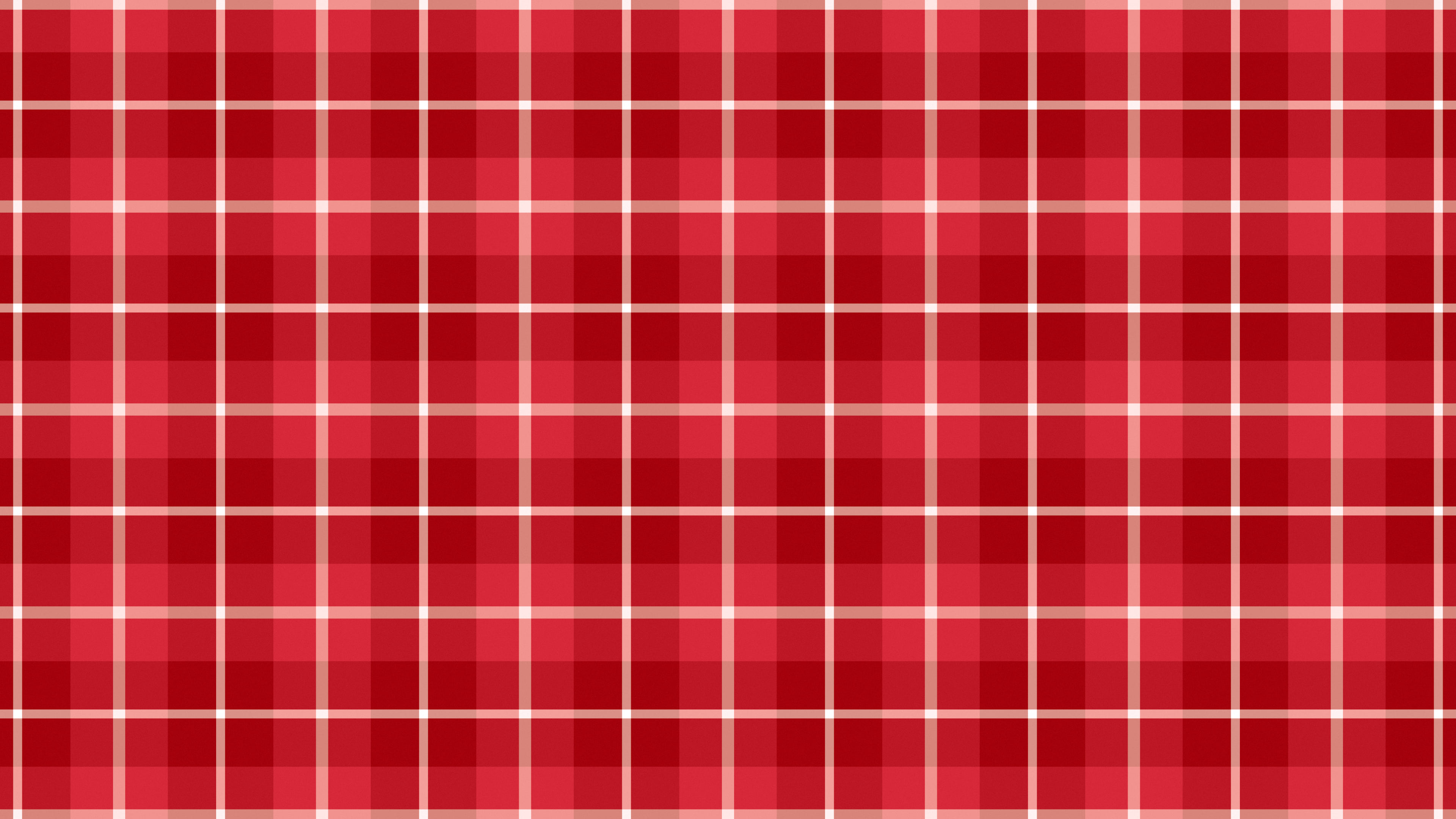 Red Tartan Plaid desktop wallpaper in 4K