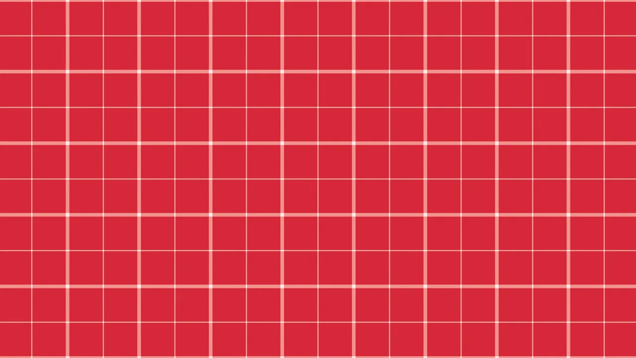 Red Windowpane Plaid desktop wallpaper in 4K