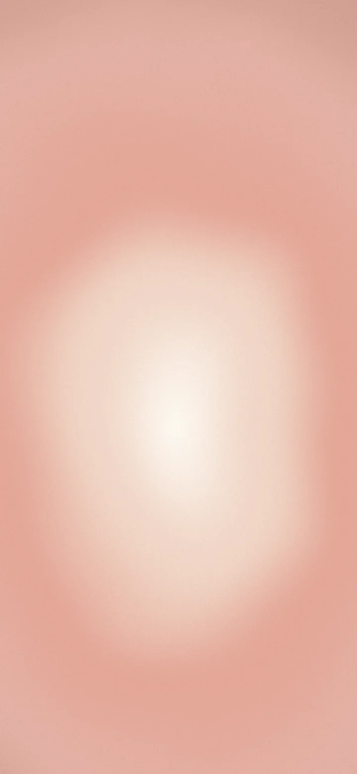 Rose Gold and Cream Aura Gradient wallpaper for iPhone and Android