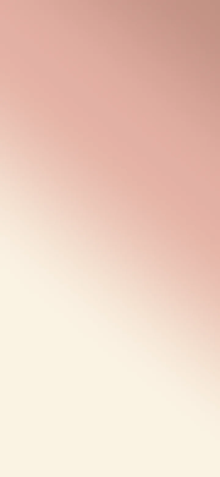 Rose Gold and Cream Diagonal Ombre Gradient wallpaper for iPhone and Android