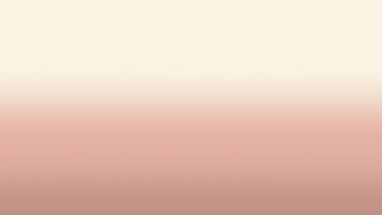 Rose Gold and Cream Ombre Gradient desktop wallpaper in 4K