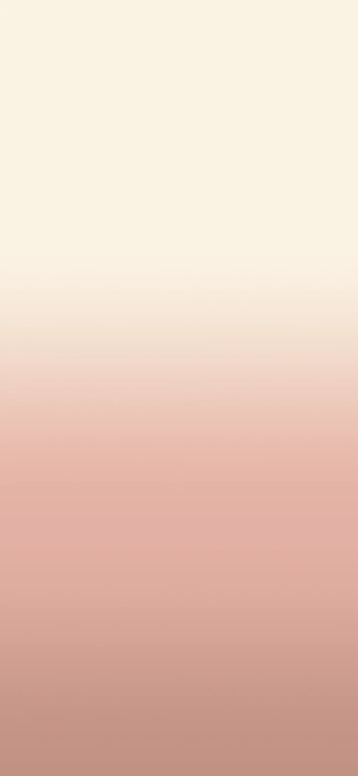 Rose Gold and Cream Ombre Gradient wallpaper for iPhone and Android