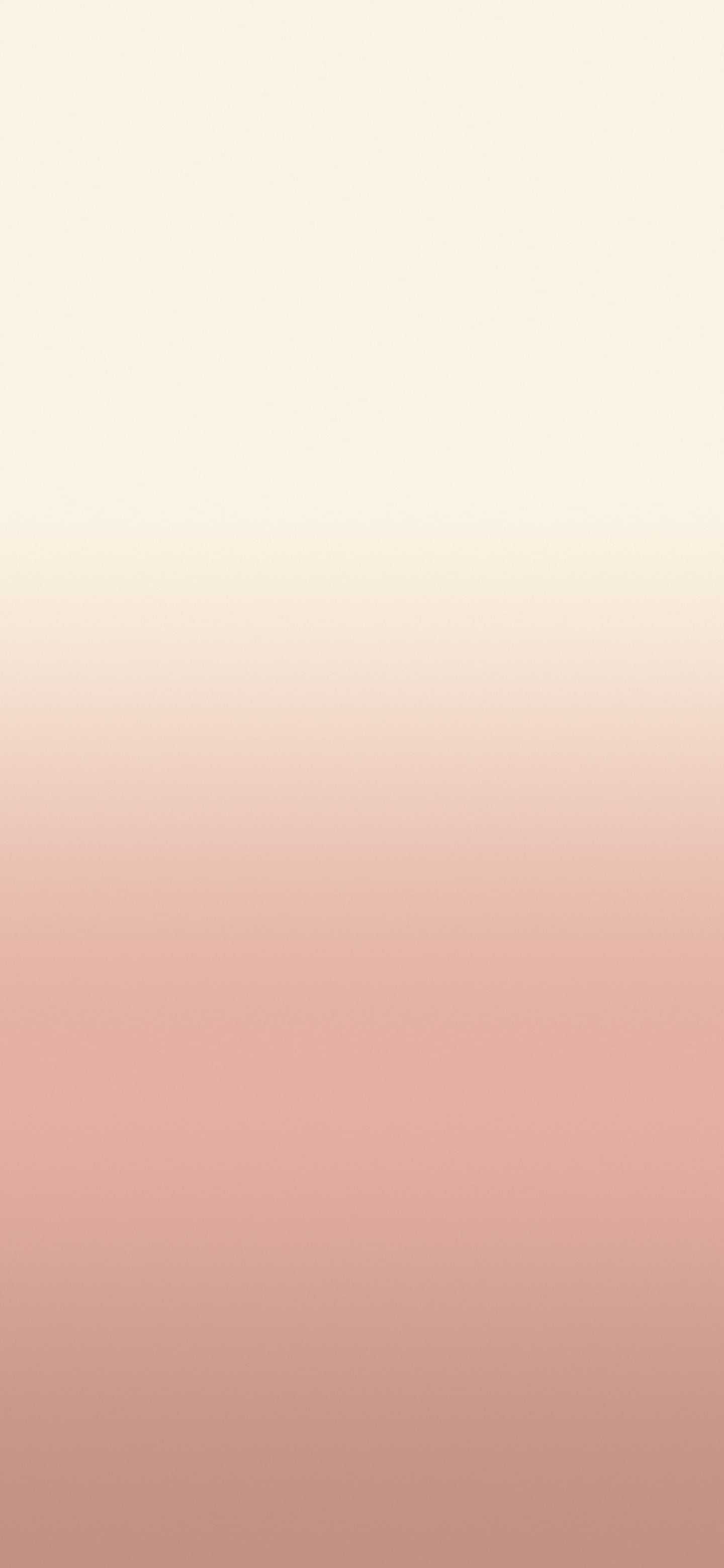 Rose Gold and Cream Ombre Gradient wallpaper for iPhone and Android