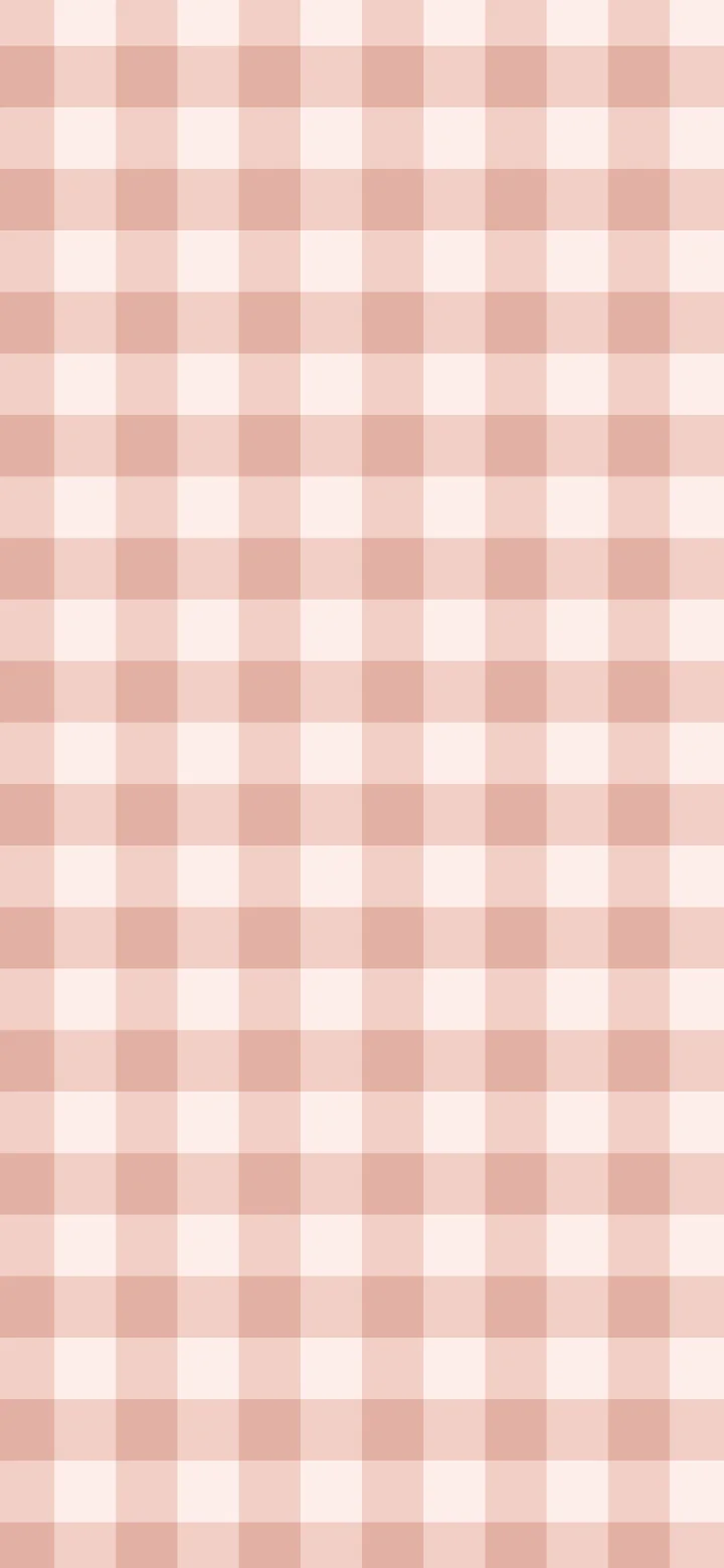 Rose Gold Gingham wallpaper for iPhone and Android