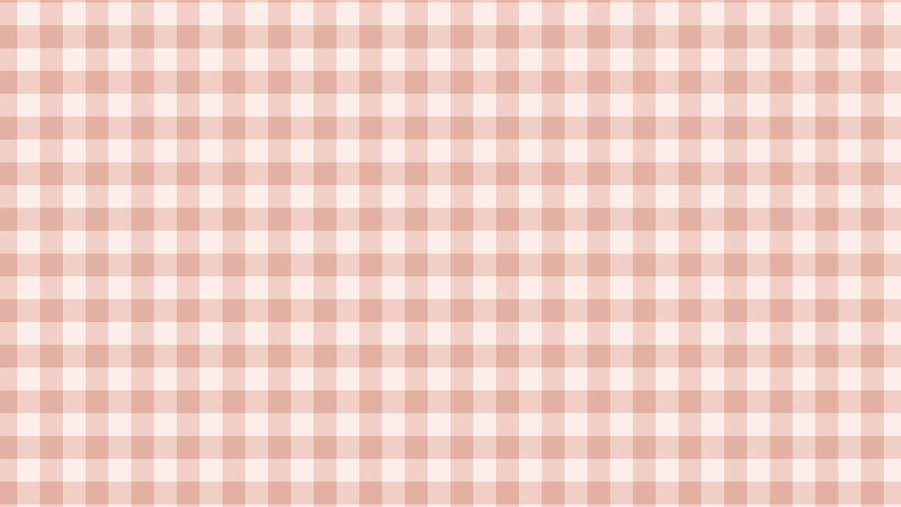Rose Gold Mini Gingham desktop wallpaper in 4K