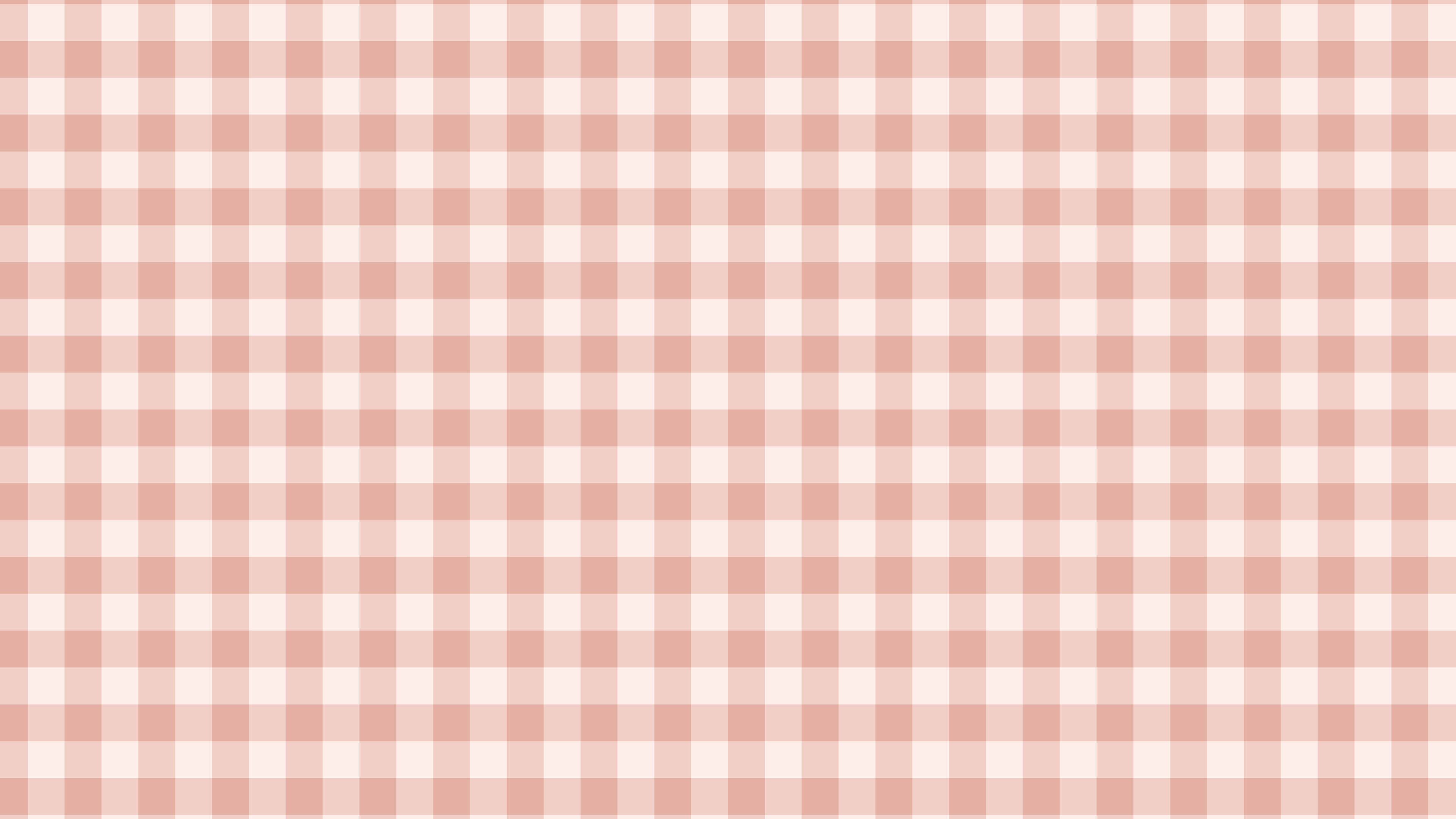 Rose Gold Mini Gingham desktop wallpaper in 4K