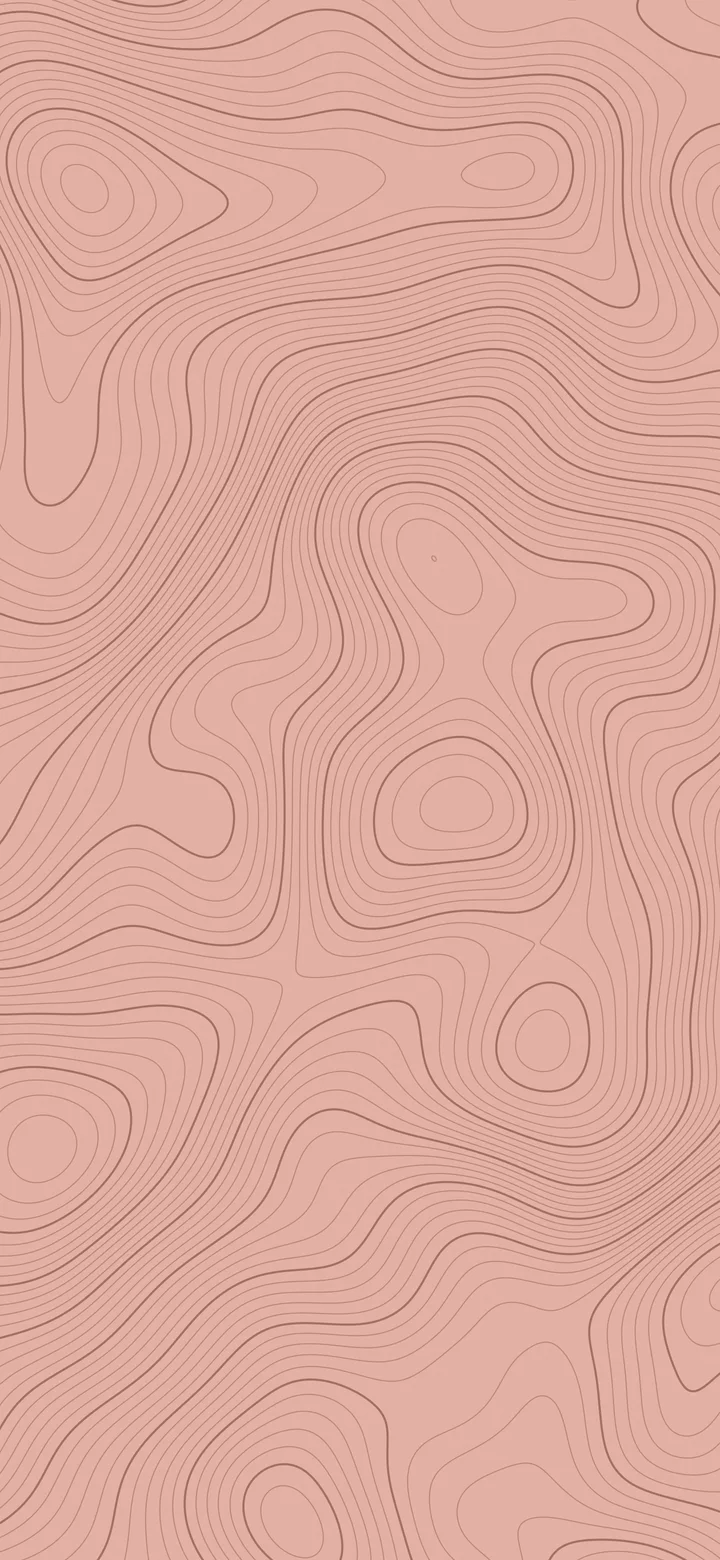 Rose Gold Topographic Line wallpaper for iPhone and Android