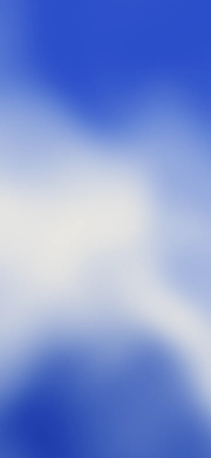 Royal Blue and Cream Mesh Gradient wallpaper for iPhone and Android
