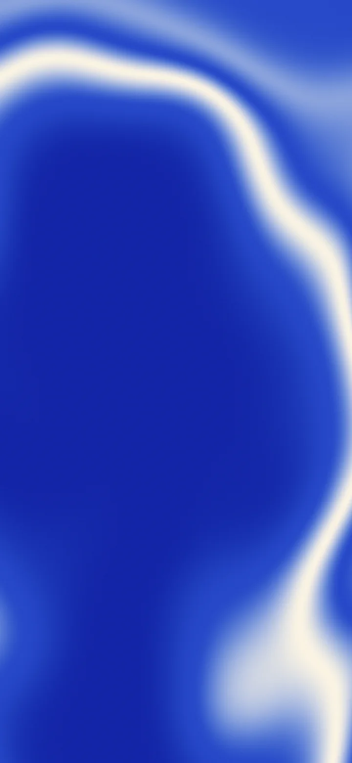 Royal Blue and Cream Silky Gradient wallpaper for iPhone and Android