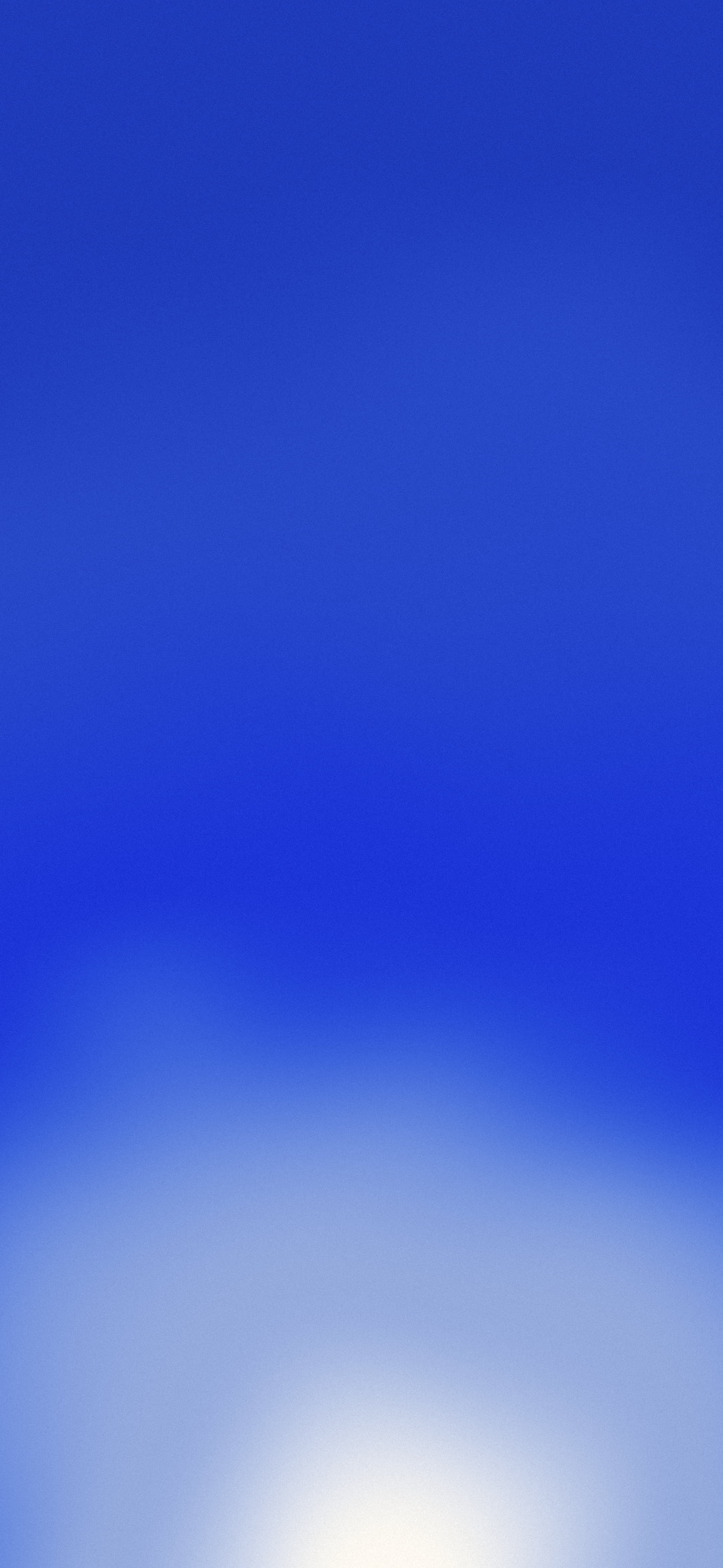 Royal Blue and Cream Sunrise Aura Gradient wallpaper for iPhone and Android