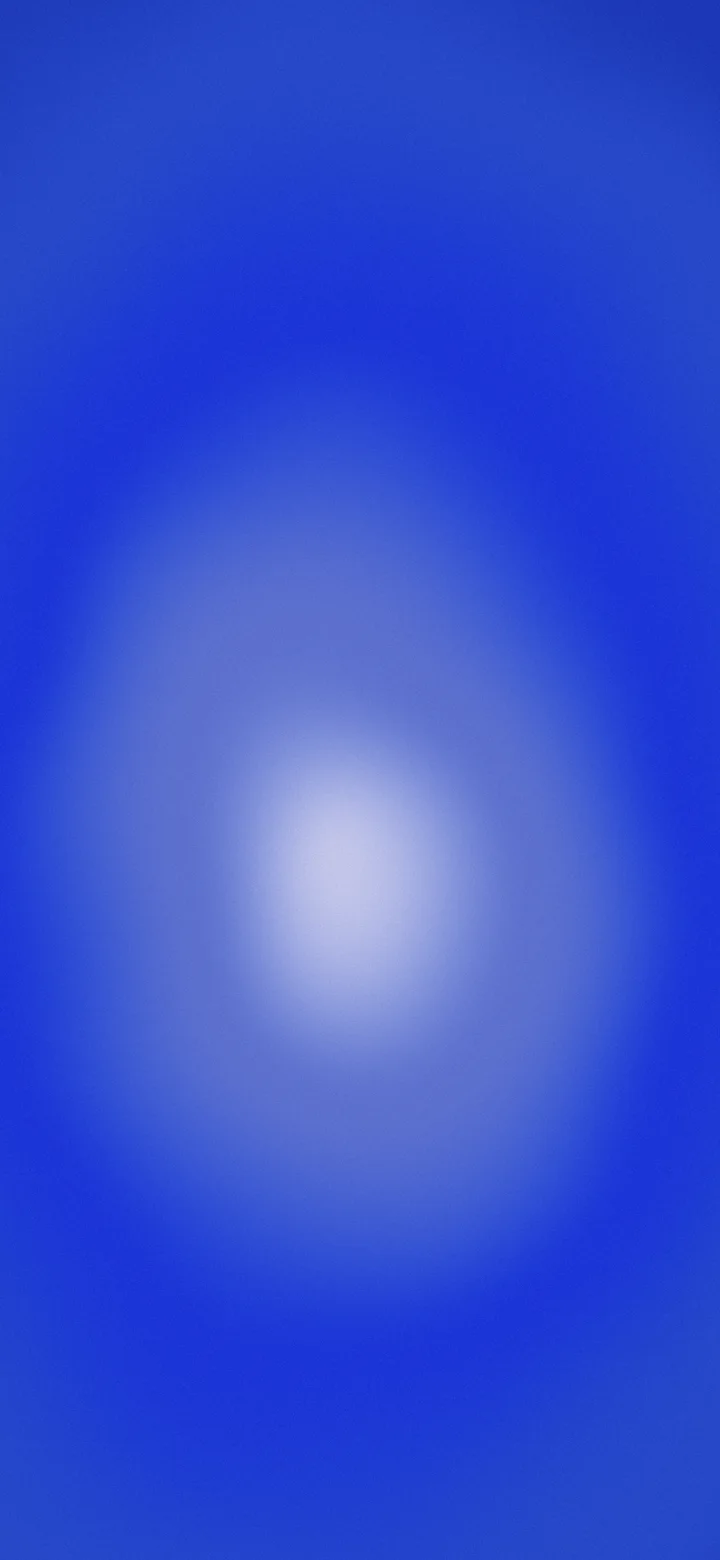 Royal Blue Aura Gradient wallpaper for iPhone and Android