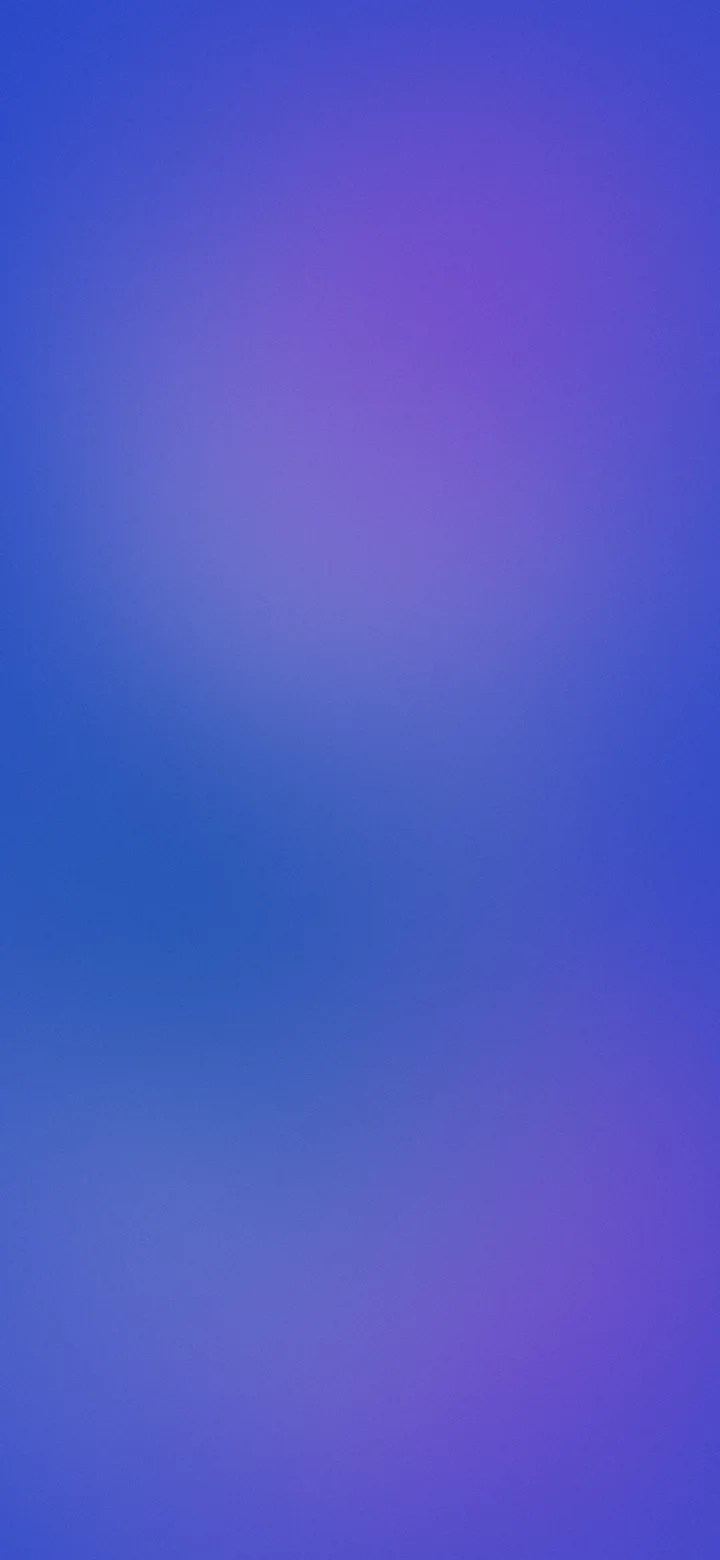 Royal Blue Dreamy Aura Gradient wallpaper for iPhone and Android