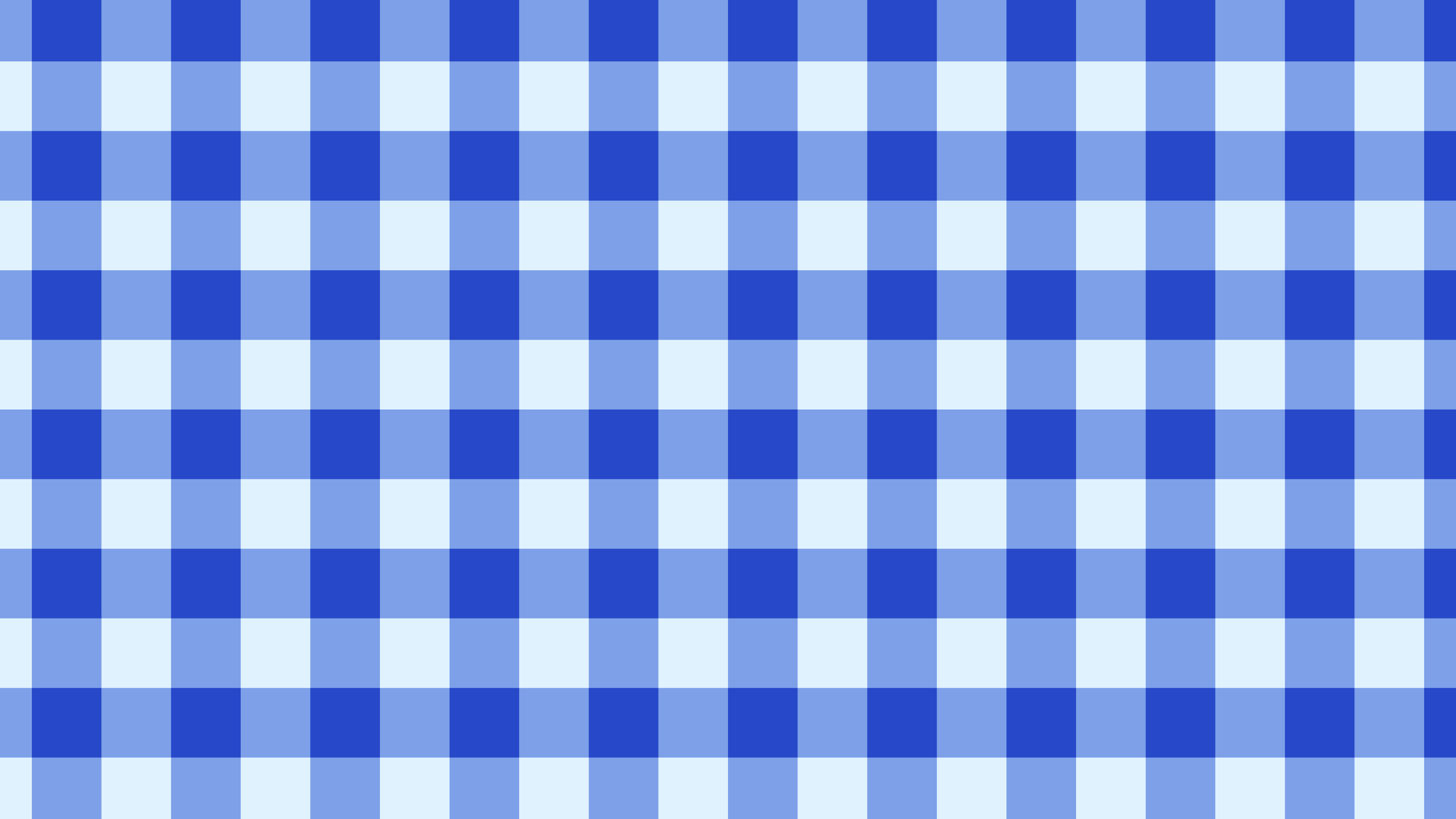 Royal Blue Gingham desktop wallpaper in 4K