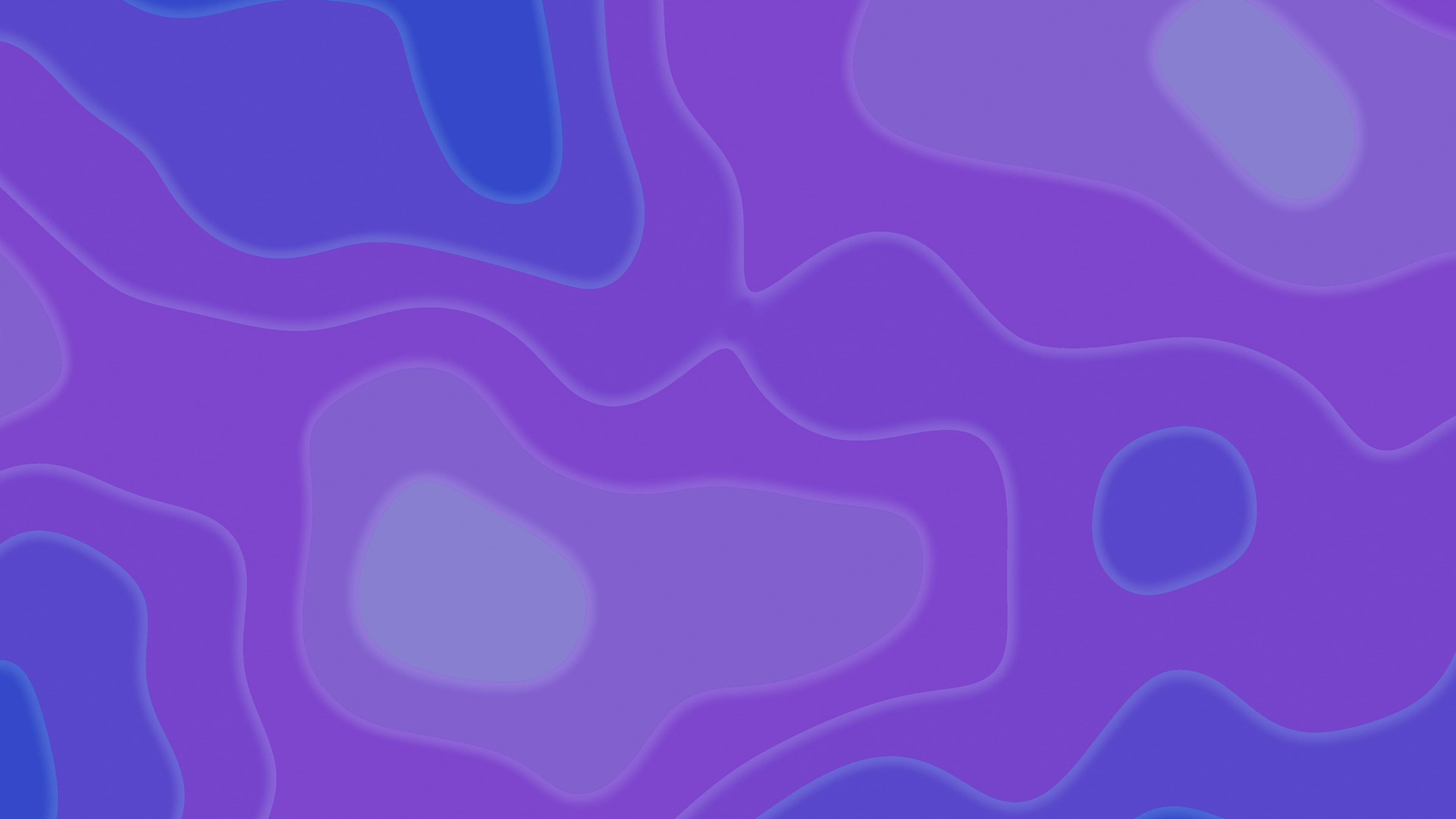 Royal Blue Layered Topographic desktop wallpaper in 4K