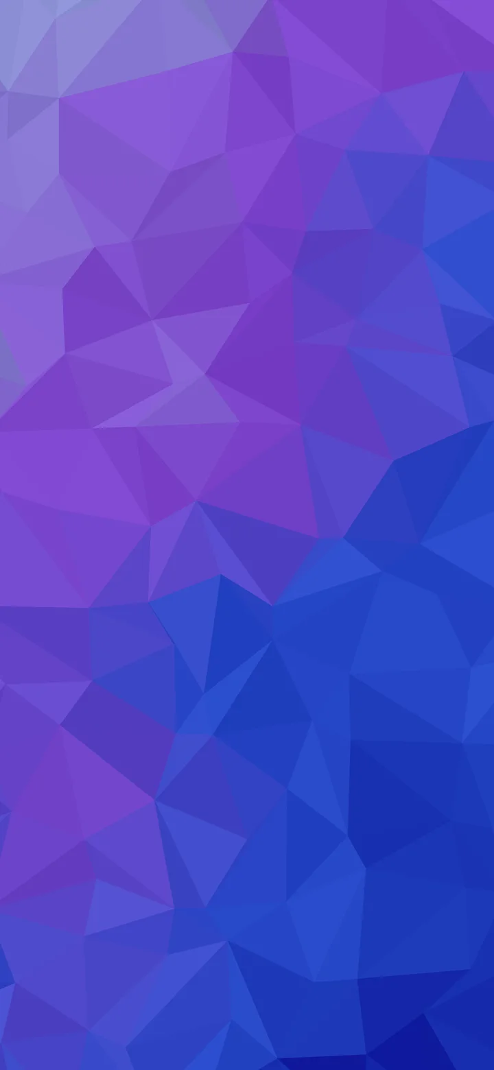 Royal Blue Low Poly wallpaper for iPhone and Android