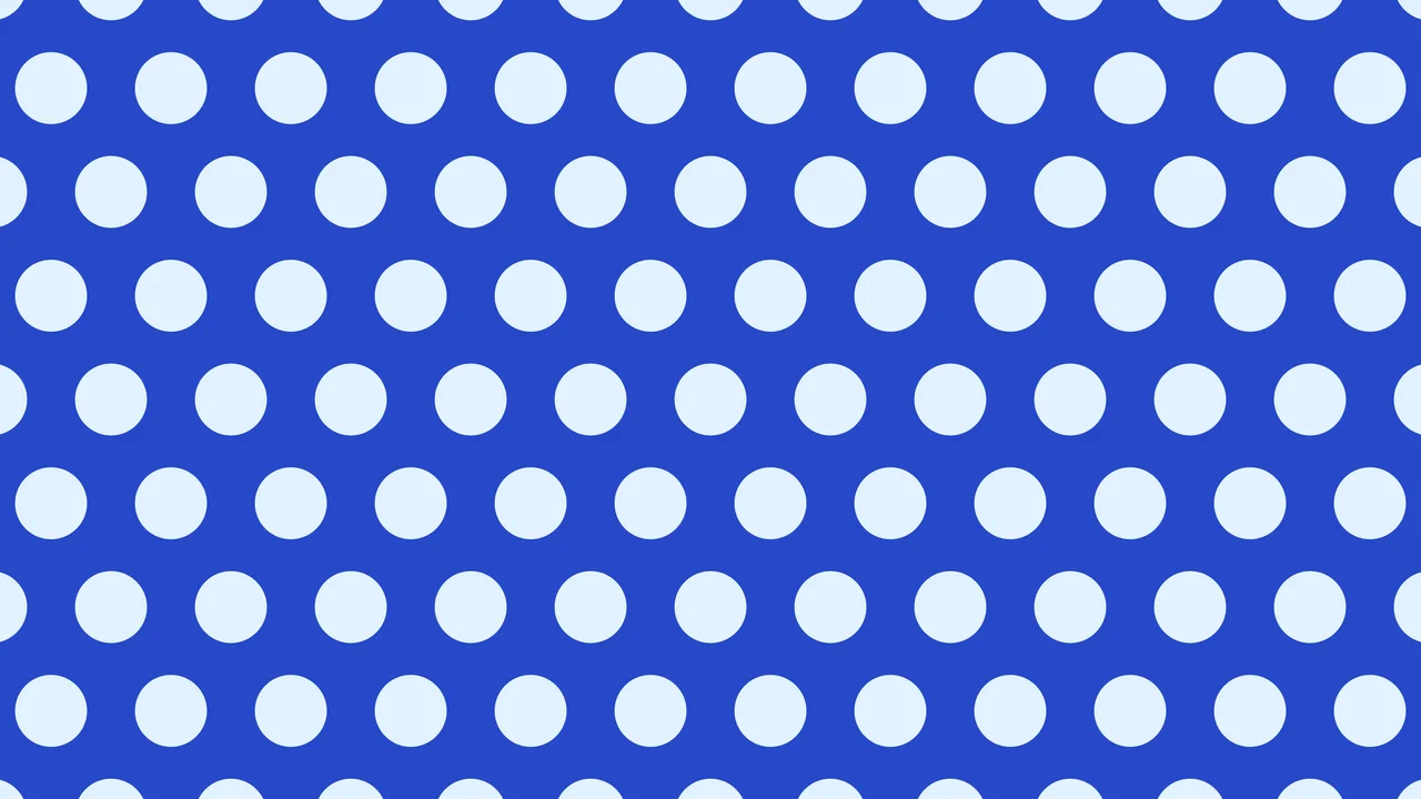 Royal Blue Polka Dot desktop wallpaper in 4K