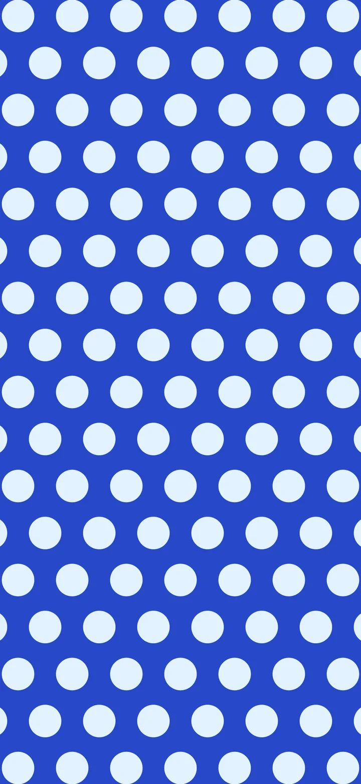 Royal Blue Polka Dot wallpaper for iPhone and Android