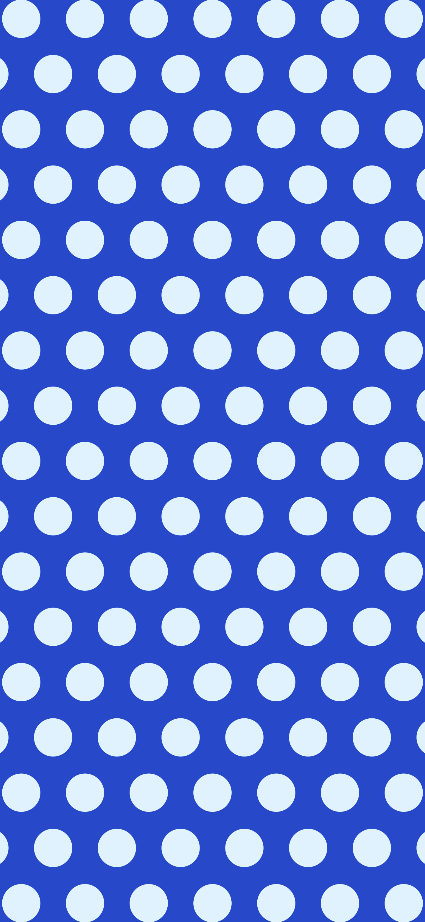 Royal Blue Polka Dot wallpaper for iPhone and Android