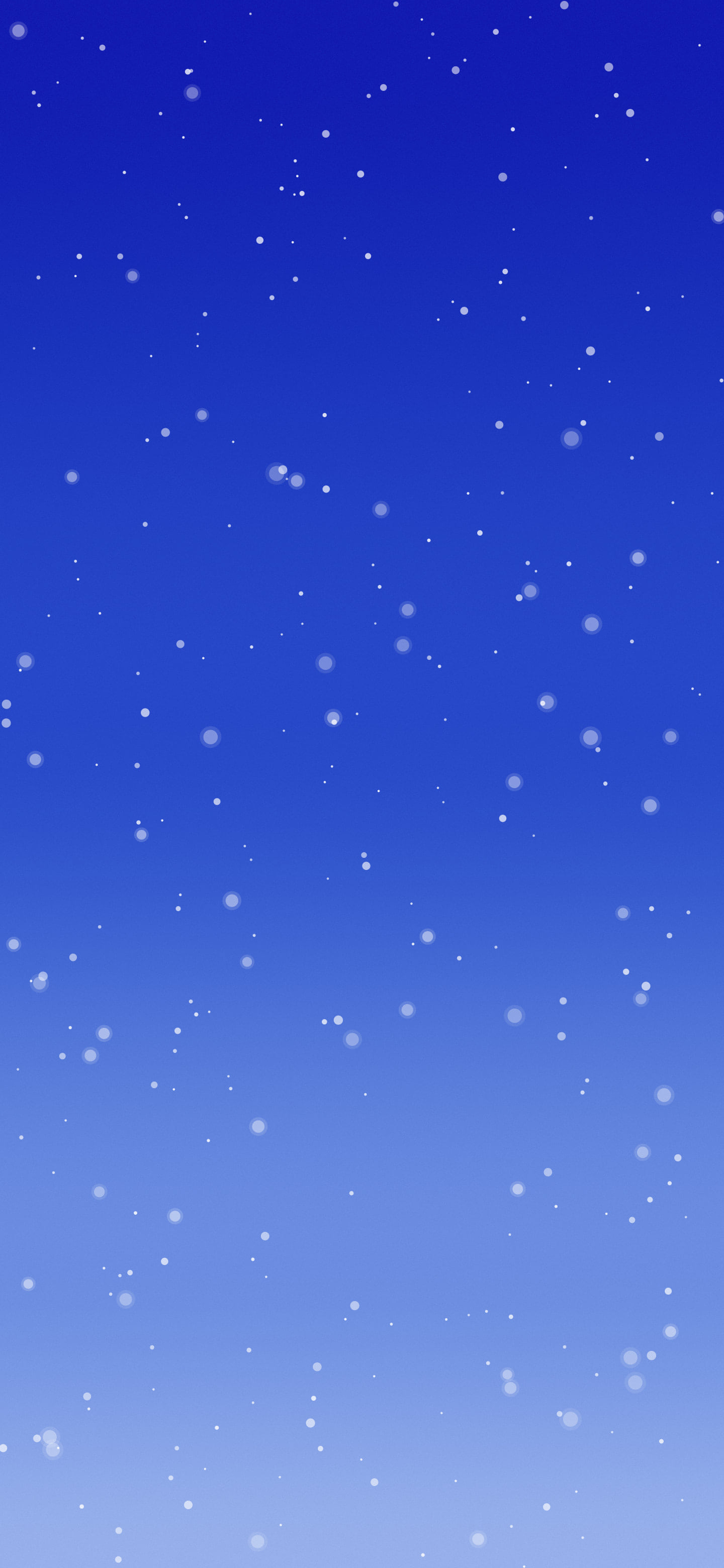 Royal Blue Snowfall wallpaper for iPhone and Android