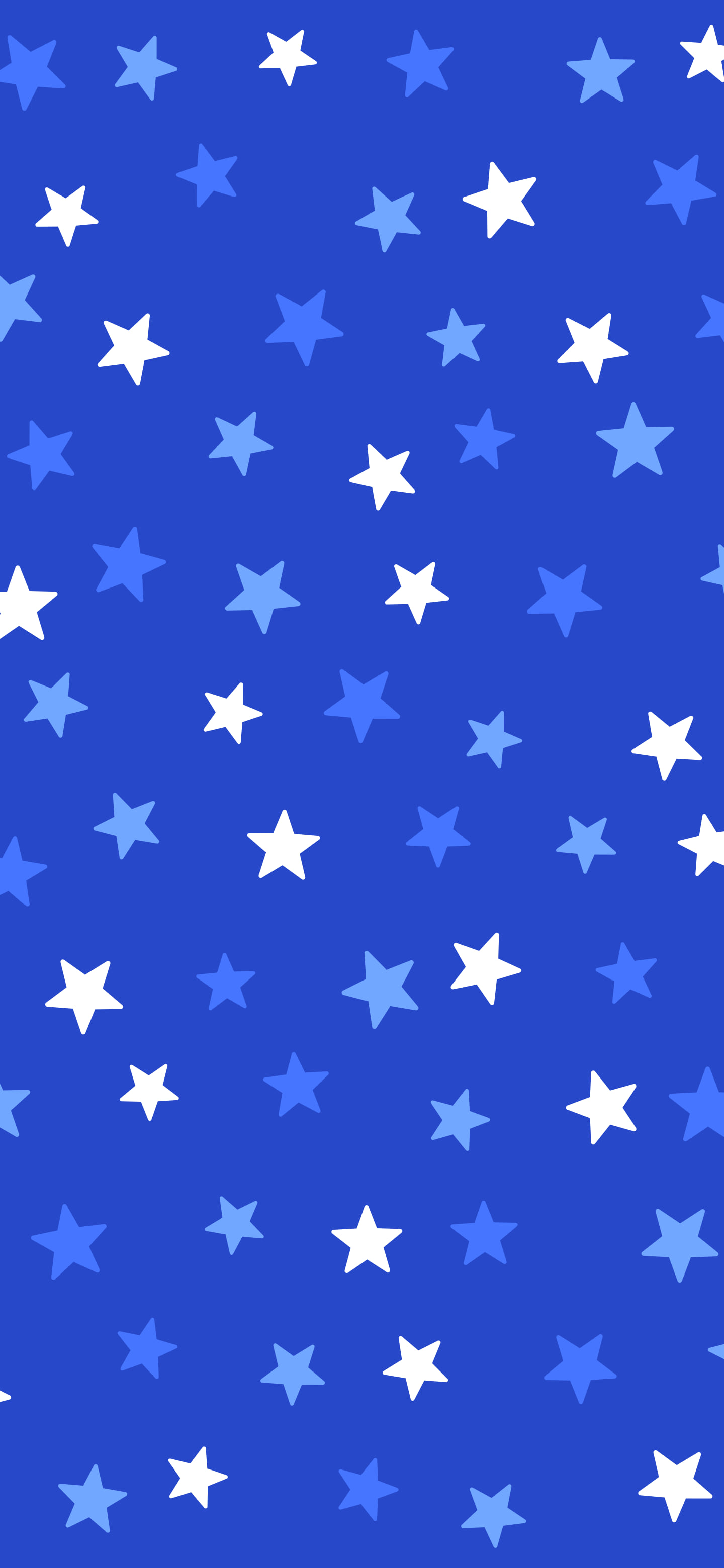 Royal Blue Star Pattern wallpaper for iPhone and Android