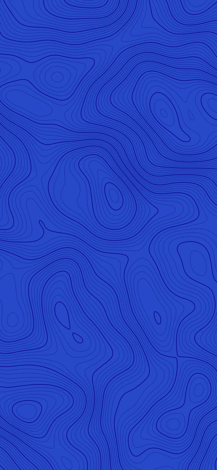 Royal Blue Topographic Line wallpaper for iPhone and Android