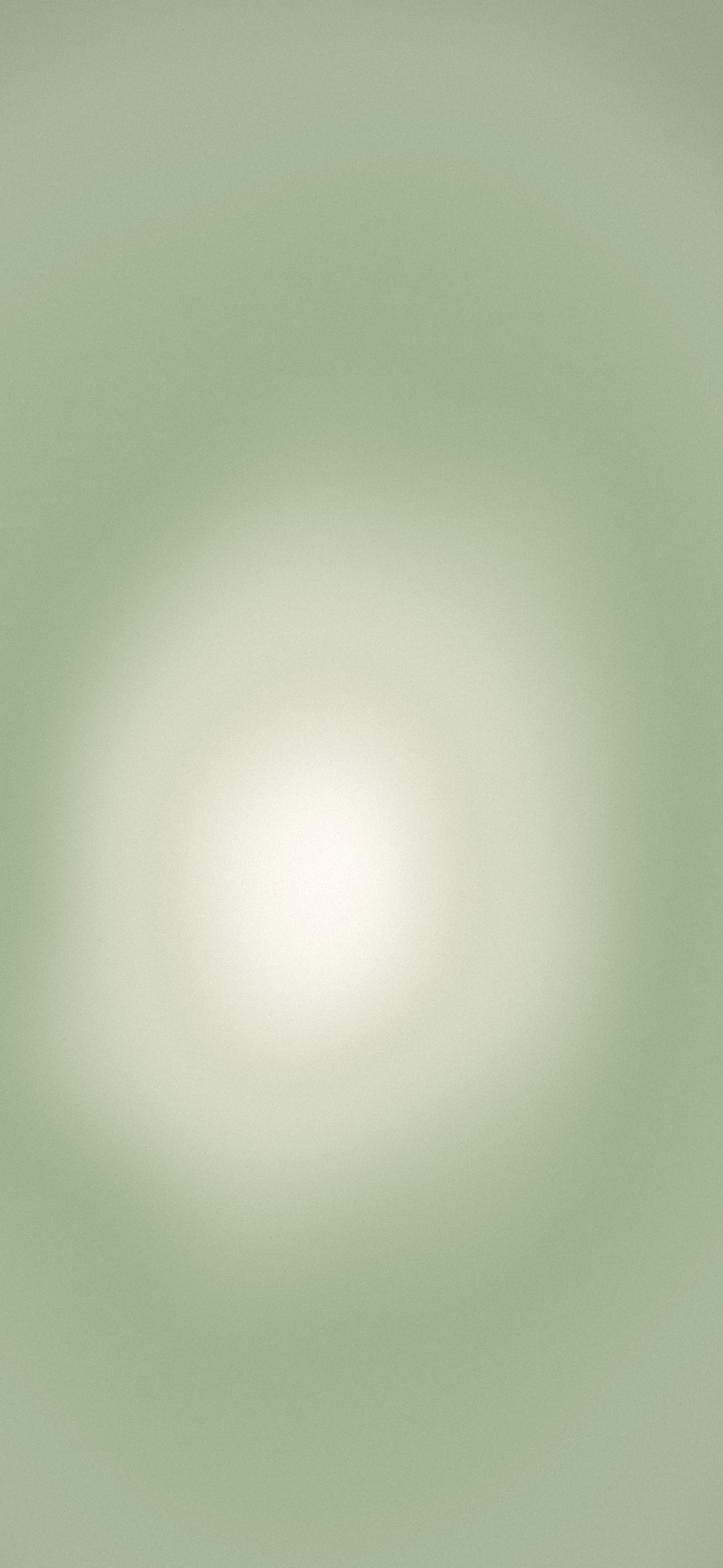 Sage Green and Cream Aura Gradient wallpaper for iPhone and Android