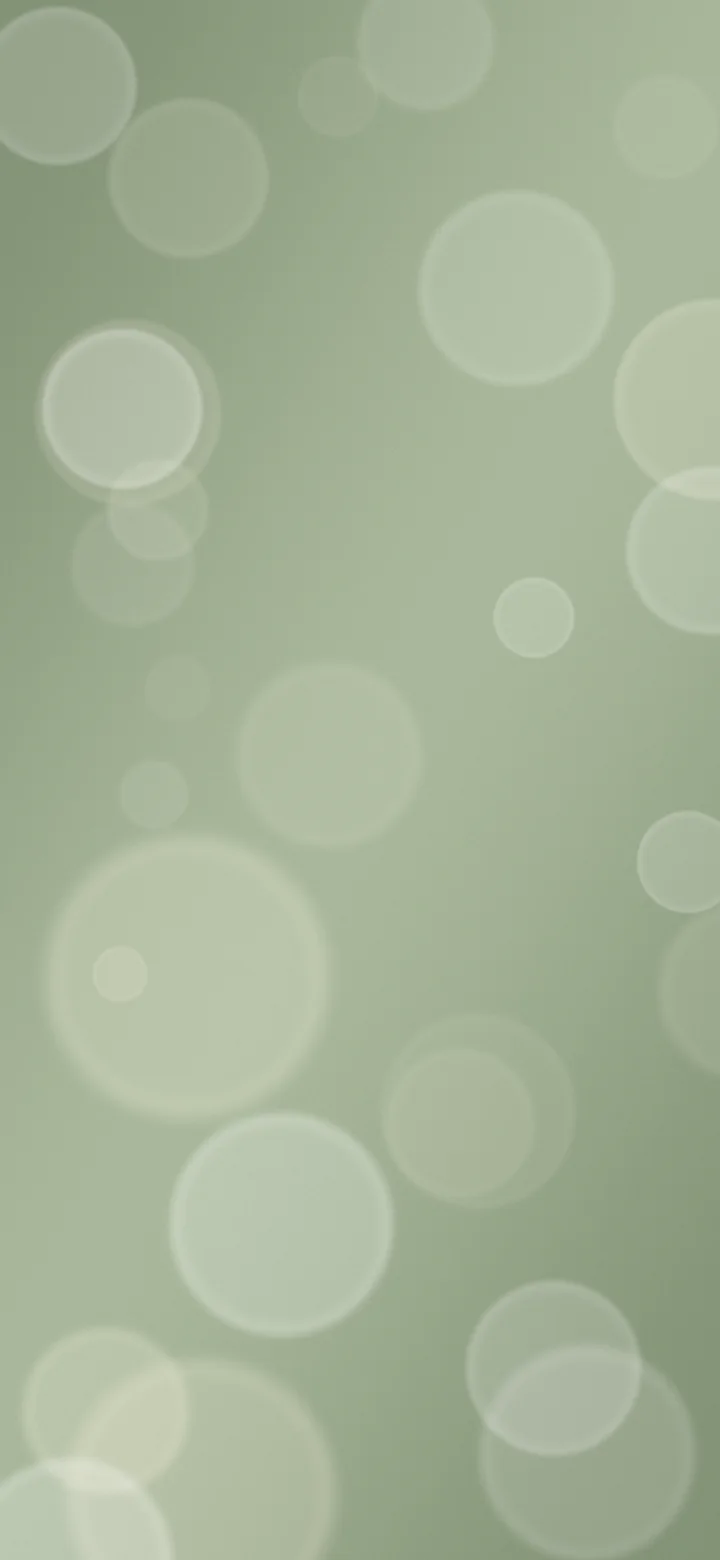 Sage Green and Cream Bokeh Lights wallpaper for iPhone and Android