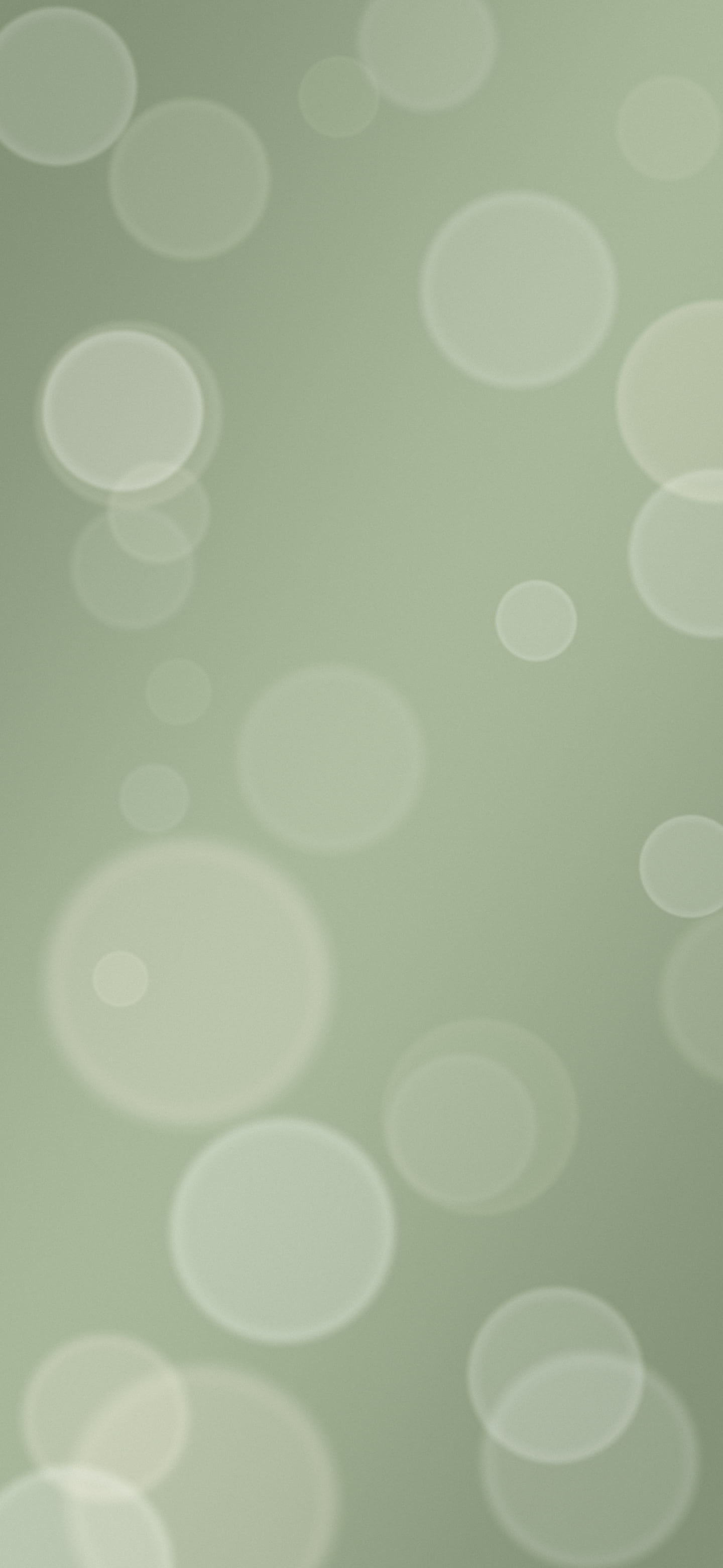 Sage Green and Cream Bokeh Lights wallpaper for iPhone and Android