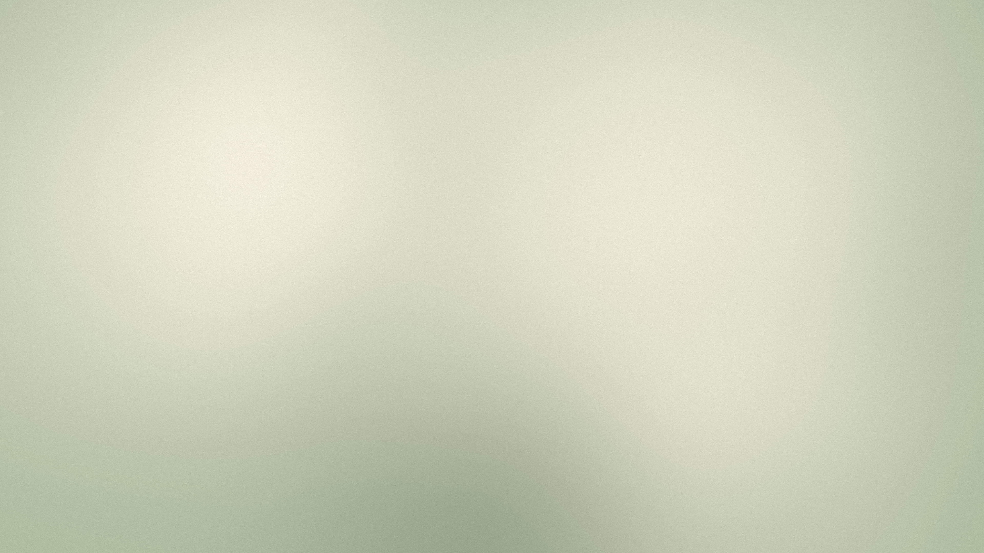 Sage Green and Cream Dreamy Aura Gradient desktop wallpaper in 4K