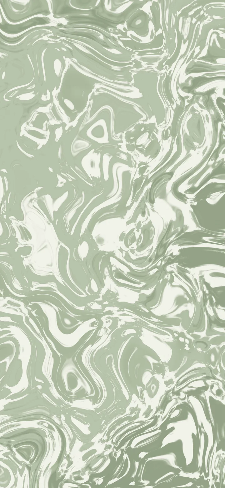 Sage Green and Cream Liquid Marble wallpaper for iPhone and Android
