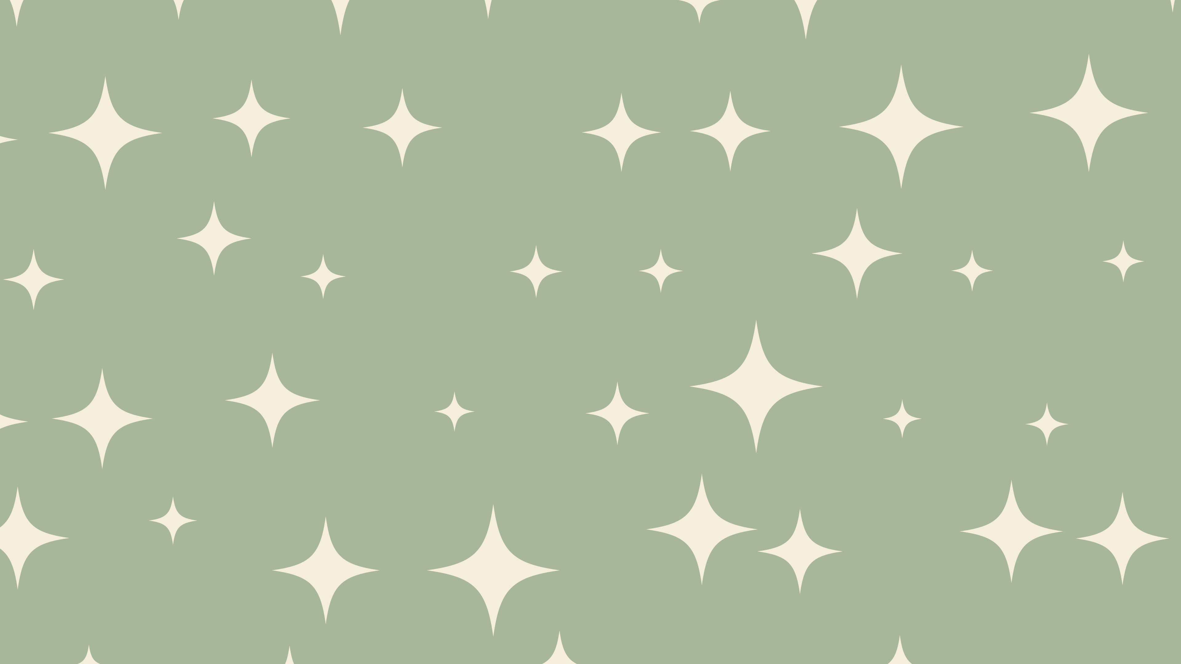 Sage Green and Cream Sparkle Pattern desktop wallpaper in 4K