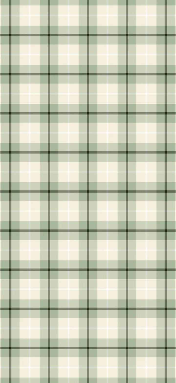 Sage Green and Cream Tartan Plaid wallpaper for iPhone and Android