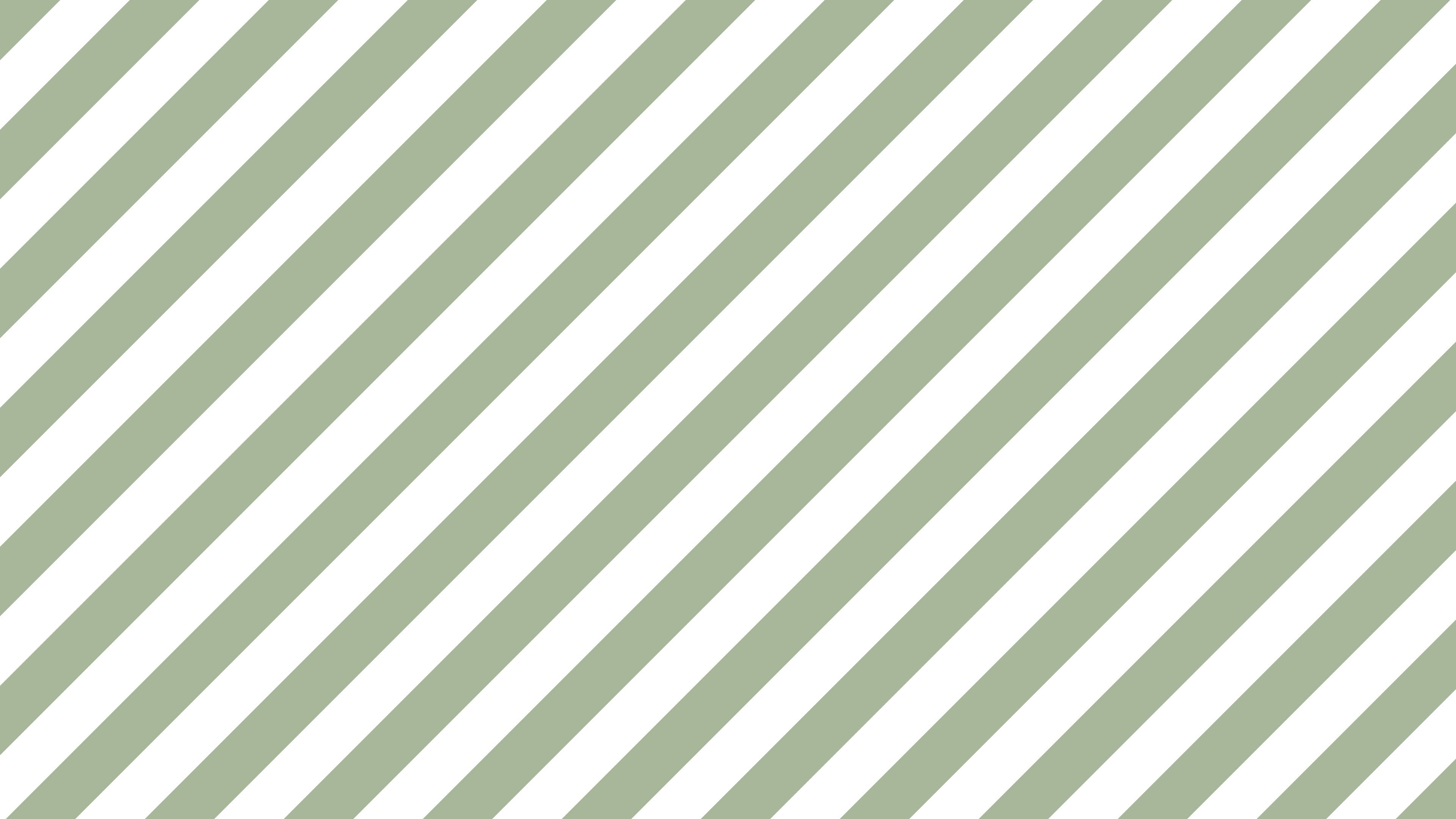 Sage Green Diagonal Striped desktop wallpaper in 4K