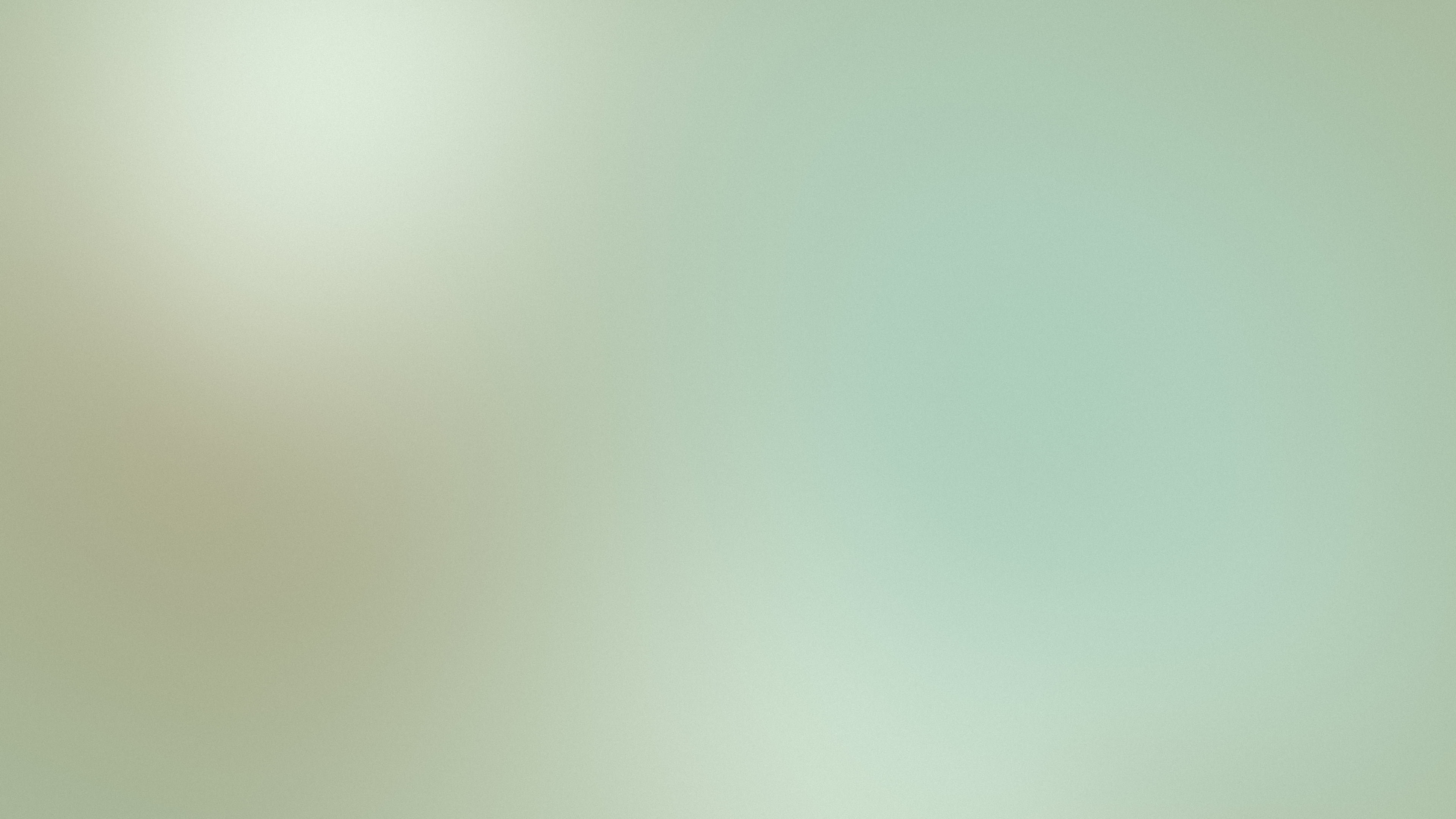 Sage Green Dreamy Aura Gradient desktop wallpaper in 4K