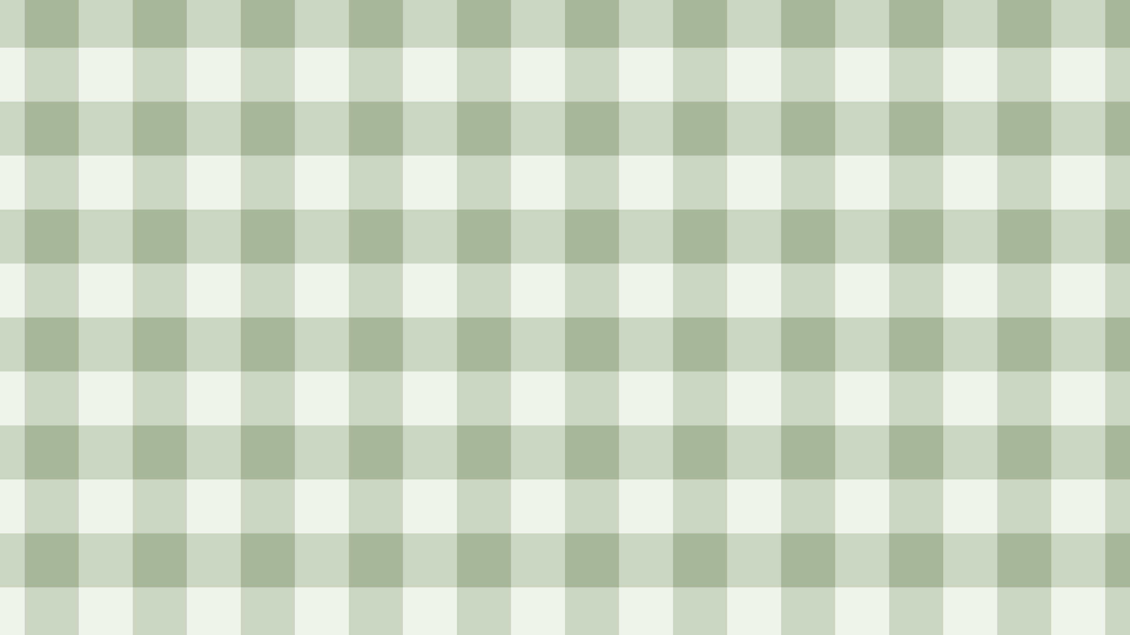 Sage Green Gingham desktop wallpaper in 4K