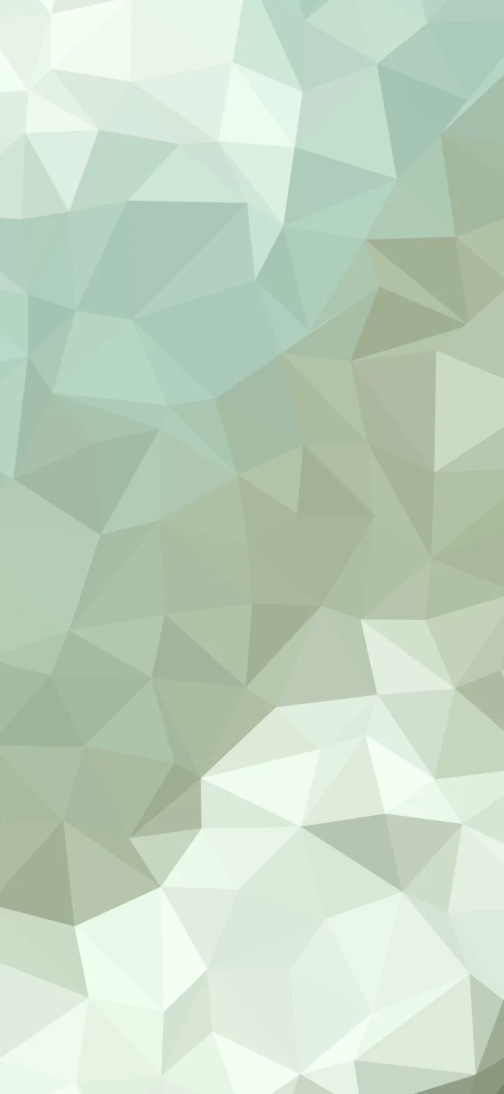 Sage Green Low Poly wallpaper for iPhone and Android