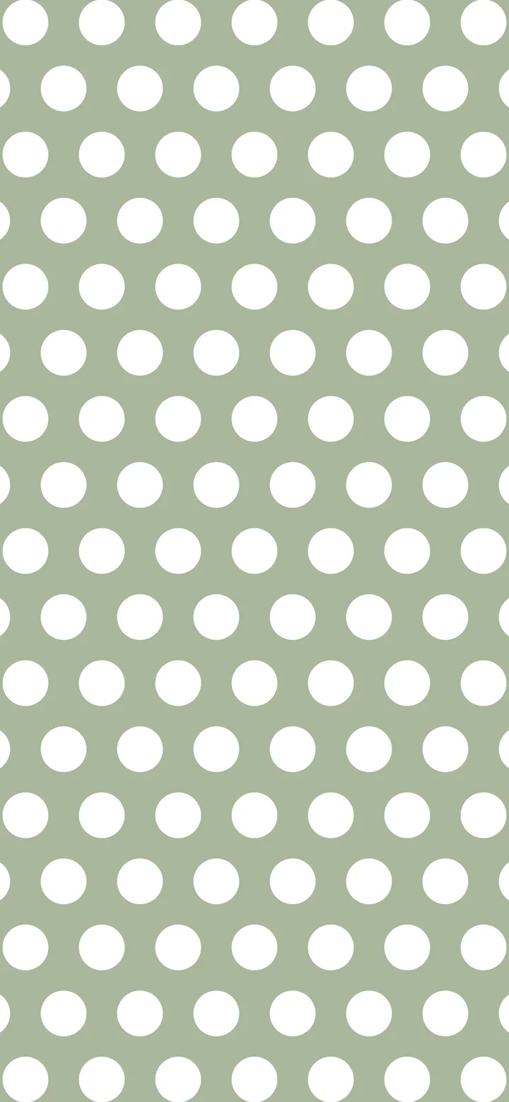 Sage Green Polka Dot wallpaper for iPhone and Android